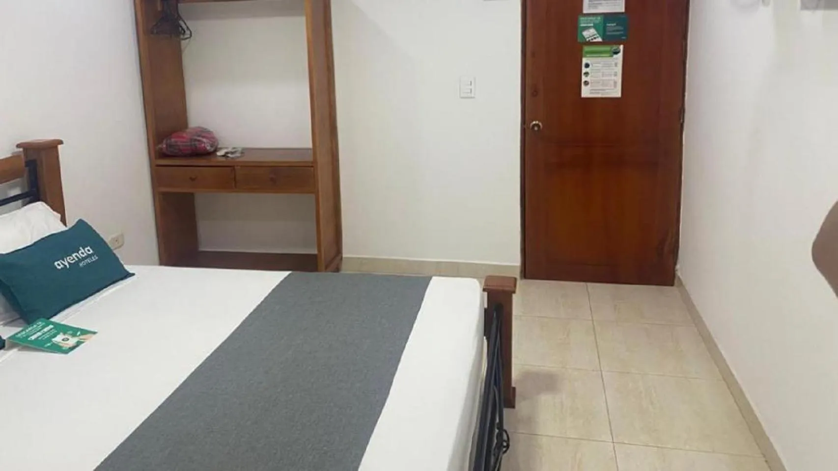 Bed in Hotel Colon Rodadero