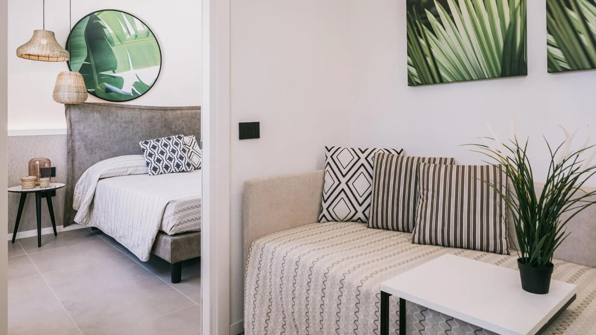 Bedroom, Bed in Mangia's Himera Resort