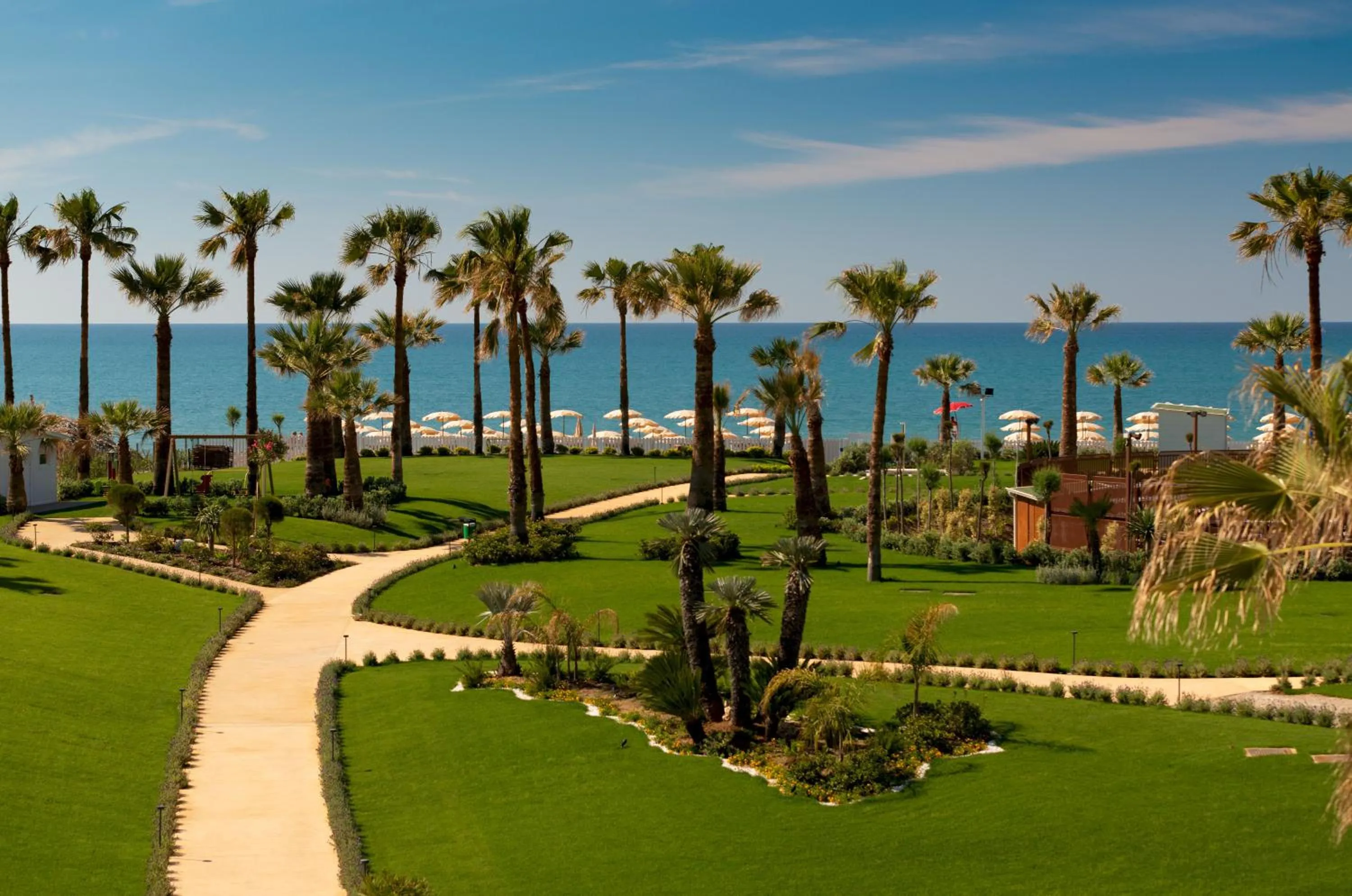 Garden in Mangia's Himera Resort