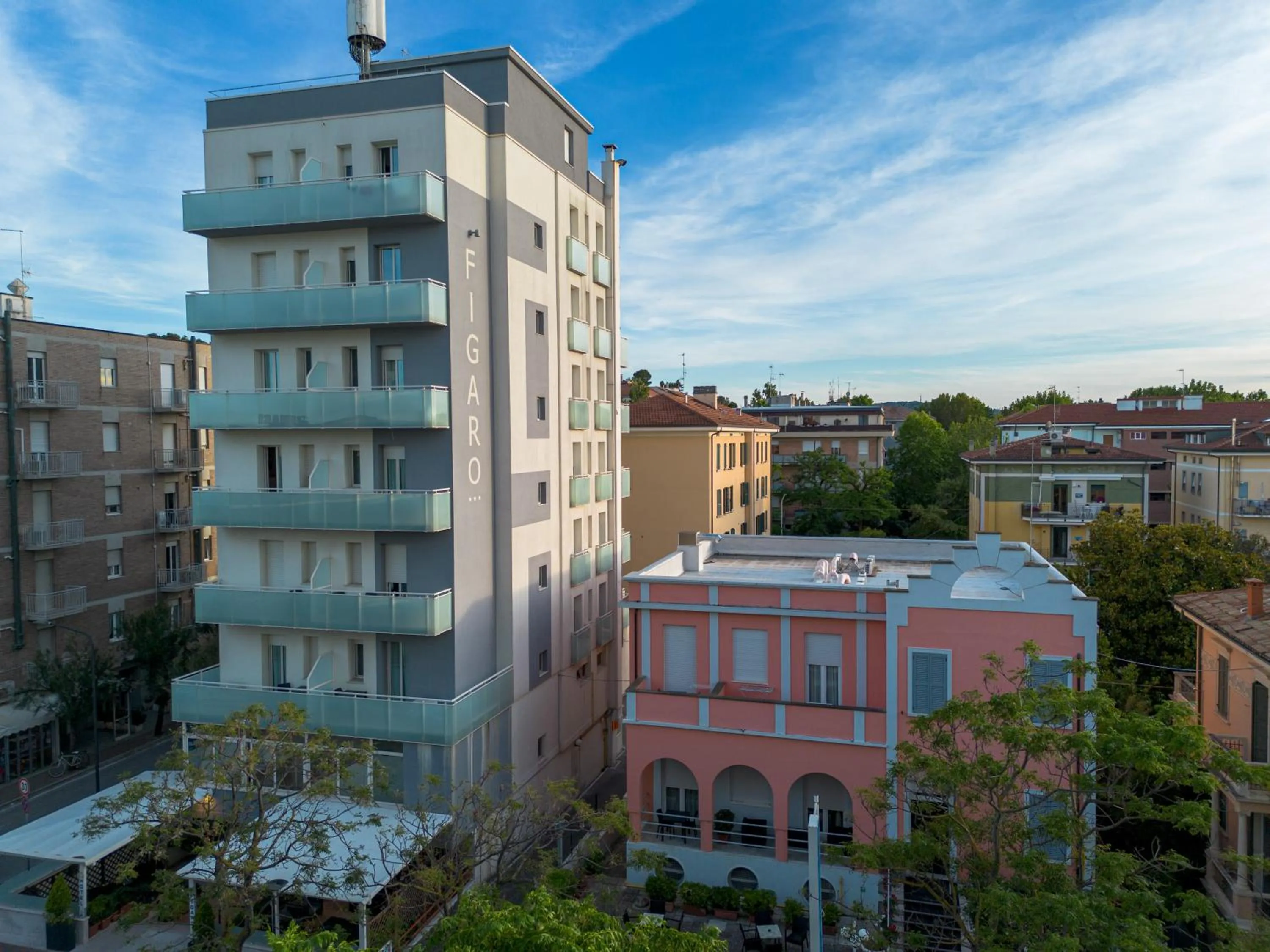 Property building in Amadei Hotel Figaro & Apartments