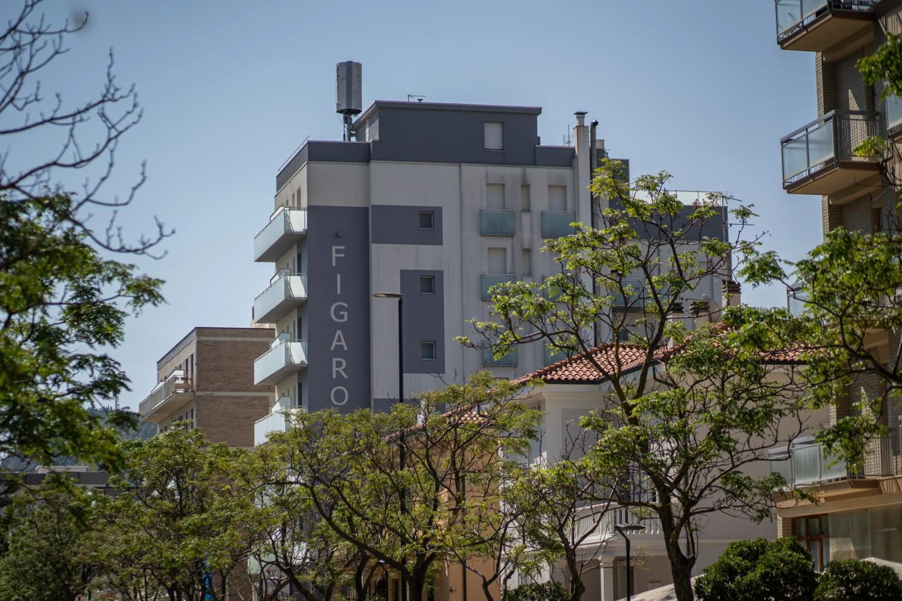 Property building in Amadei Hotel Figaro & Apartments