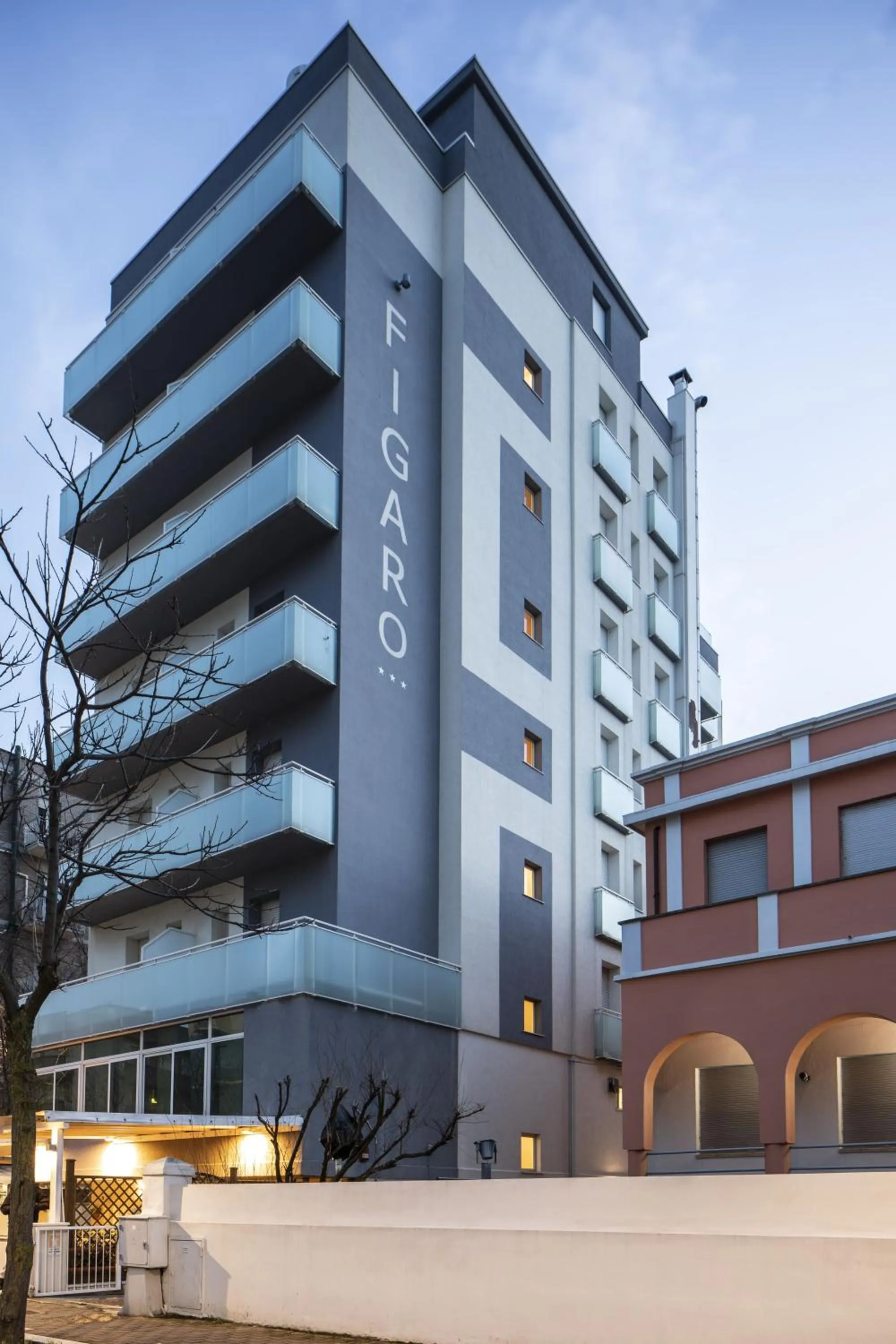 Property building in Amadei Hotel Figaro & Apartments