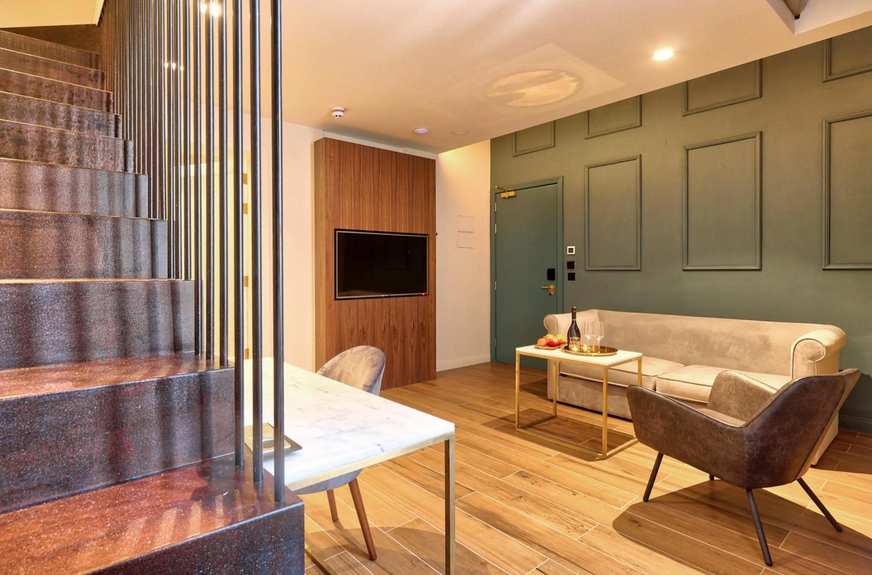 Seating area in 23 Boutique Hotel