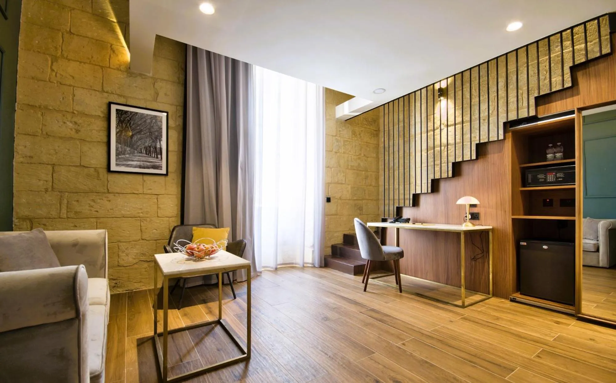 Seating area in 23 Boutique Hotel