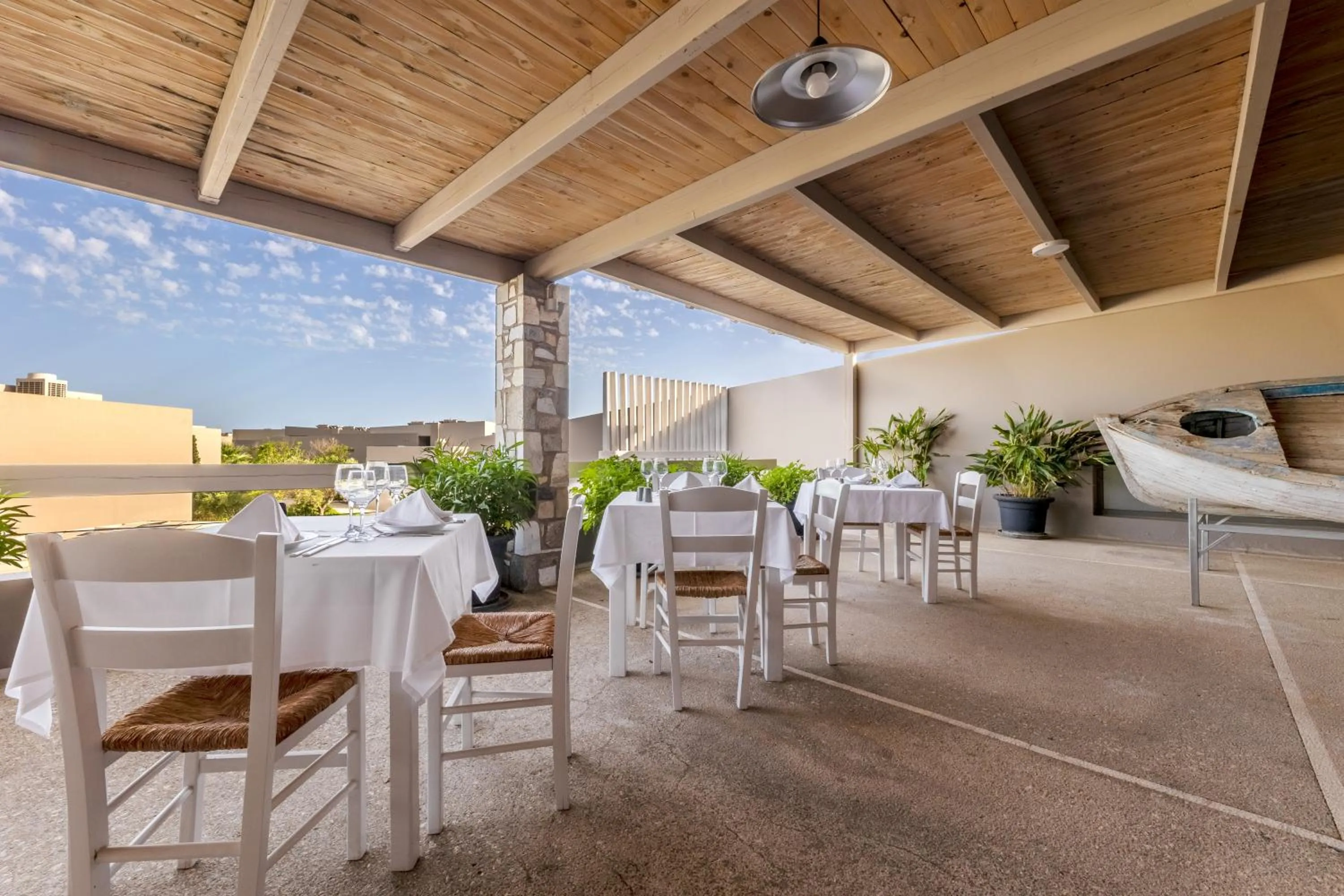 Restaurant/places to eat in Akti Palace Hotel