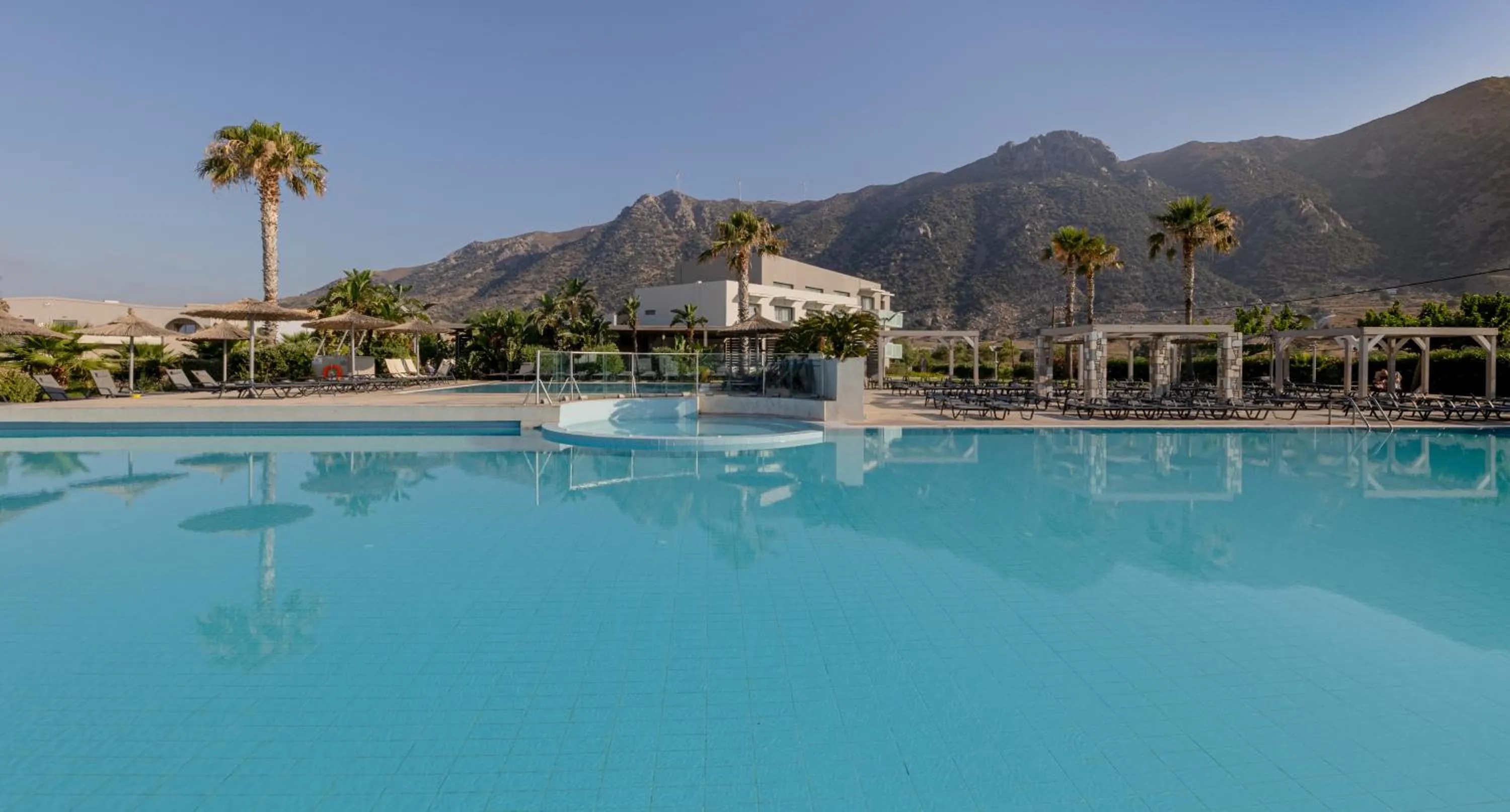 Swimming pool in Akti Palace Hotel