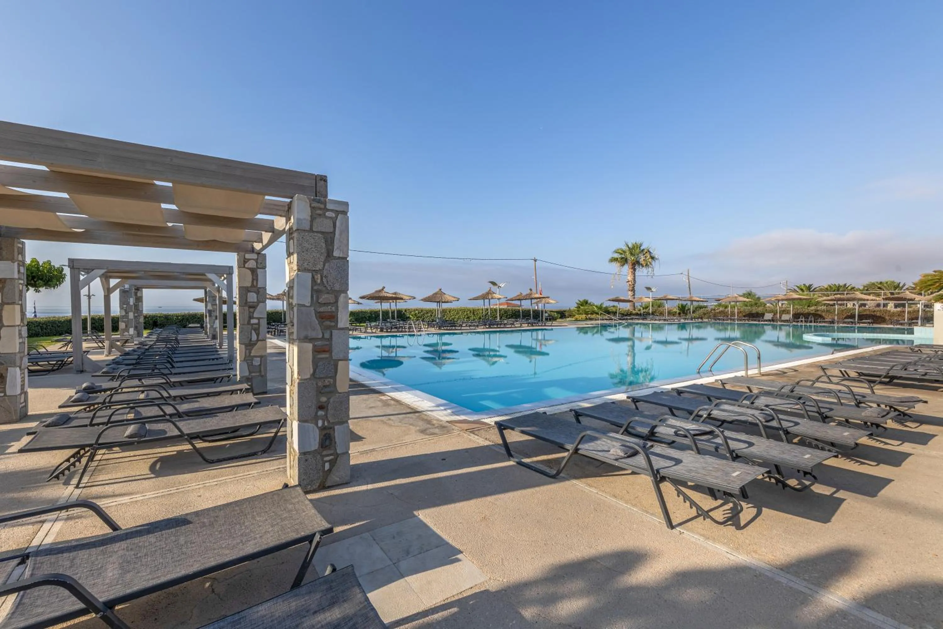 Swimming pool in Akti Palace Hotel