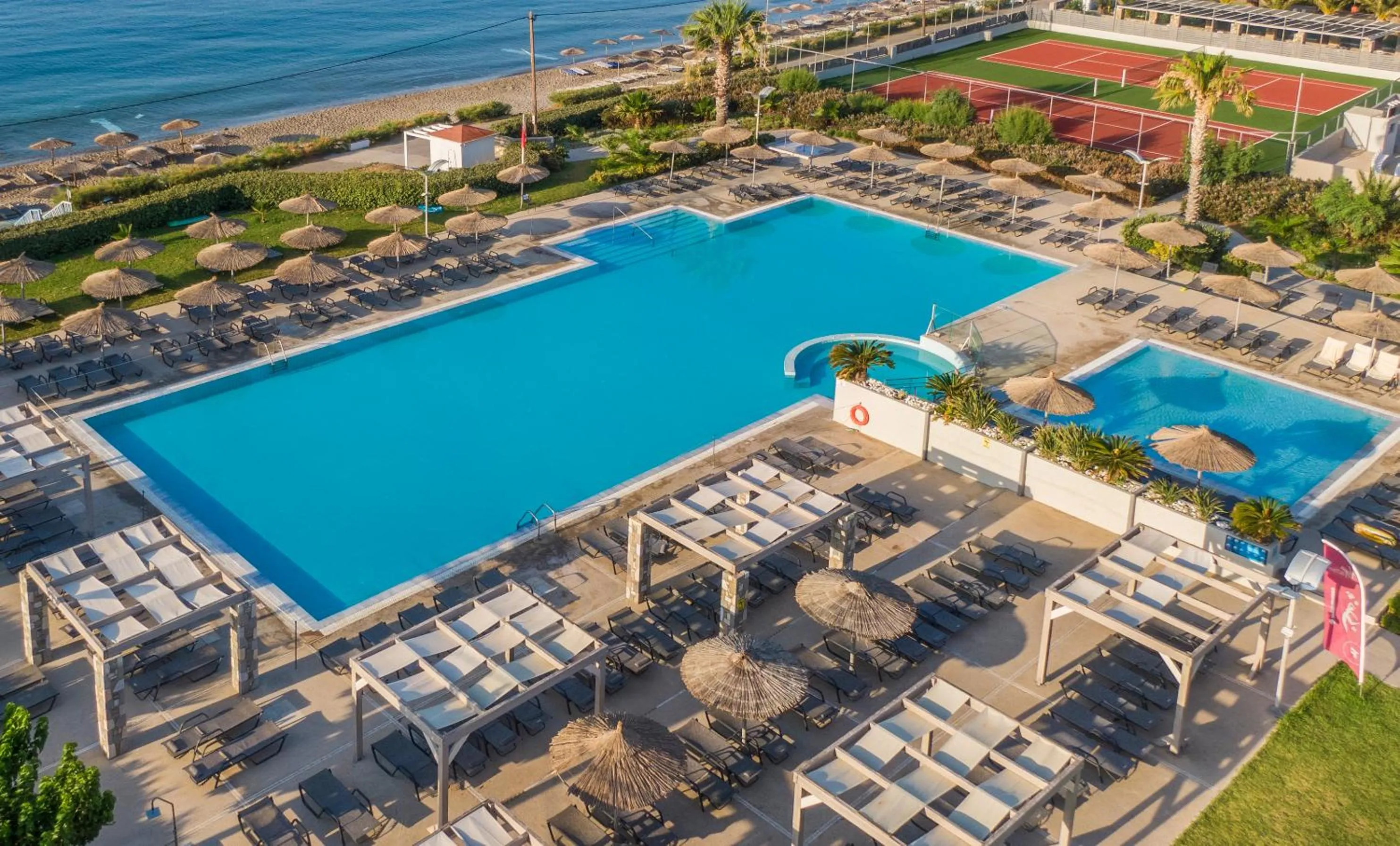 Swimming pool in Akti Palace Hotel