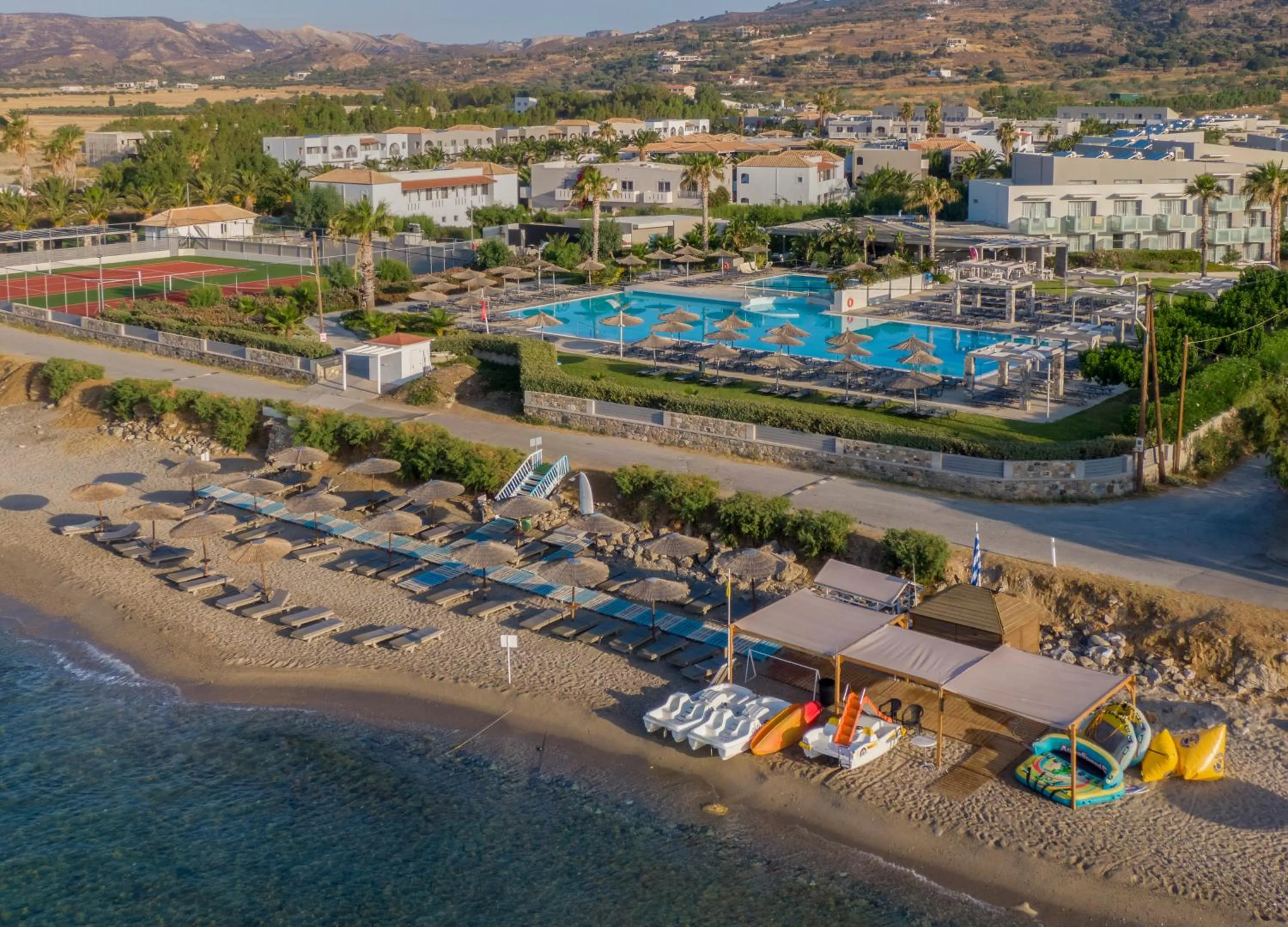 Beach in Akti Palace Hotel