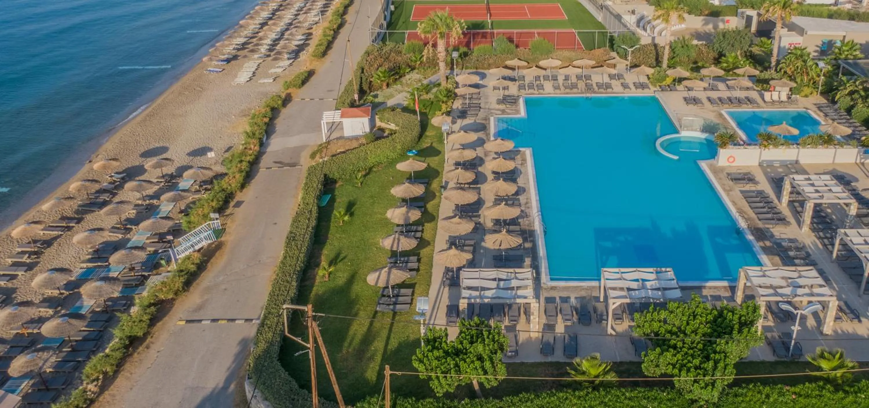 Swimming pool in Akti Palace Hotel