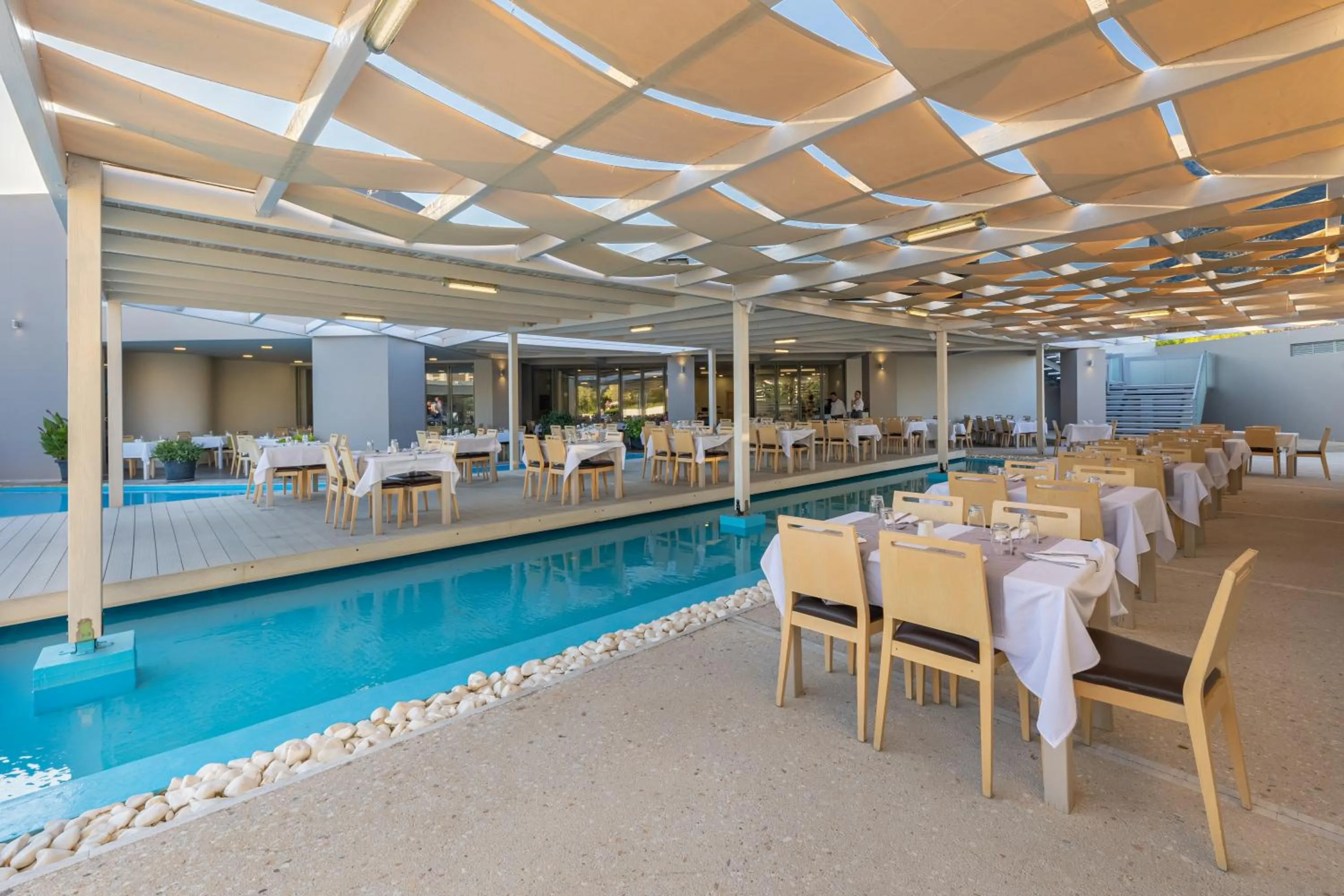 Restaurant/places to eat in Akti Palace Hotel