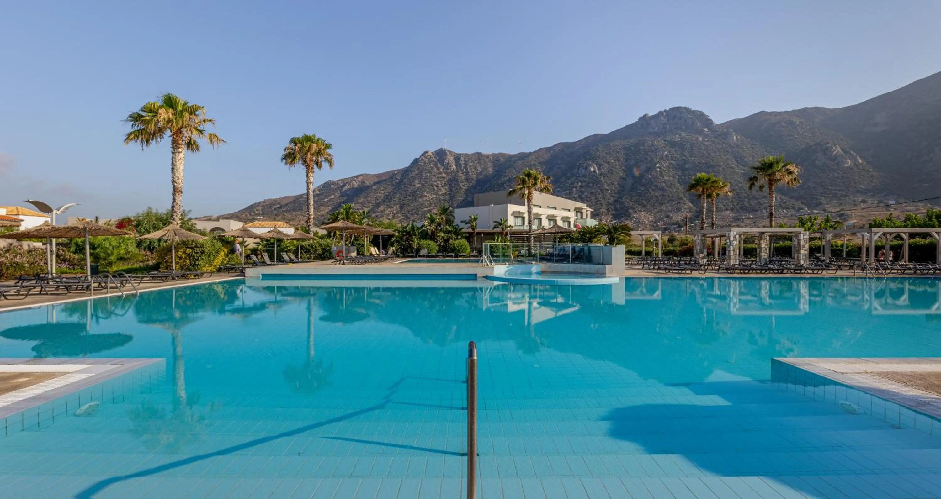 Swimming pool in Akti Palace Hotel