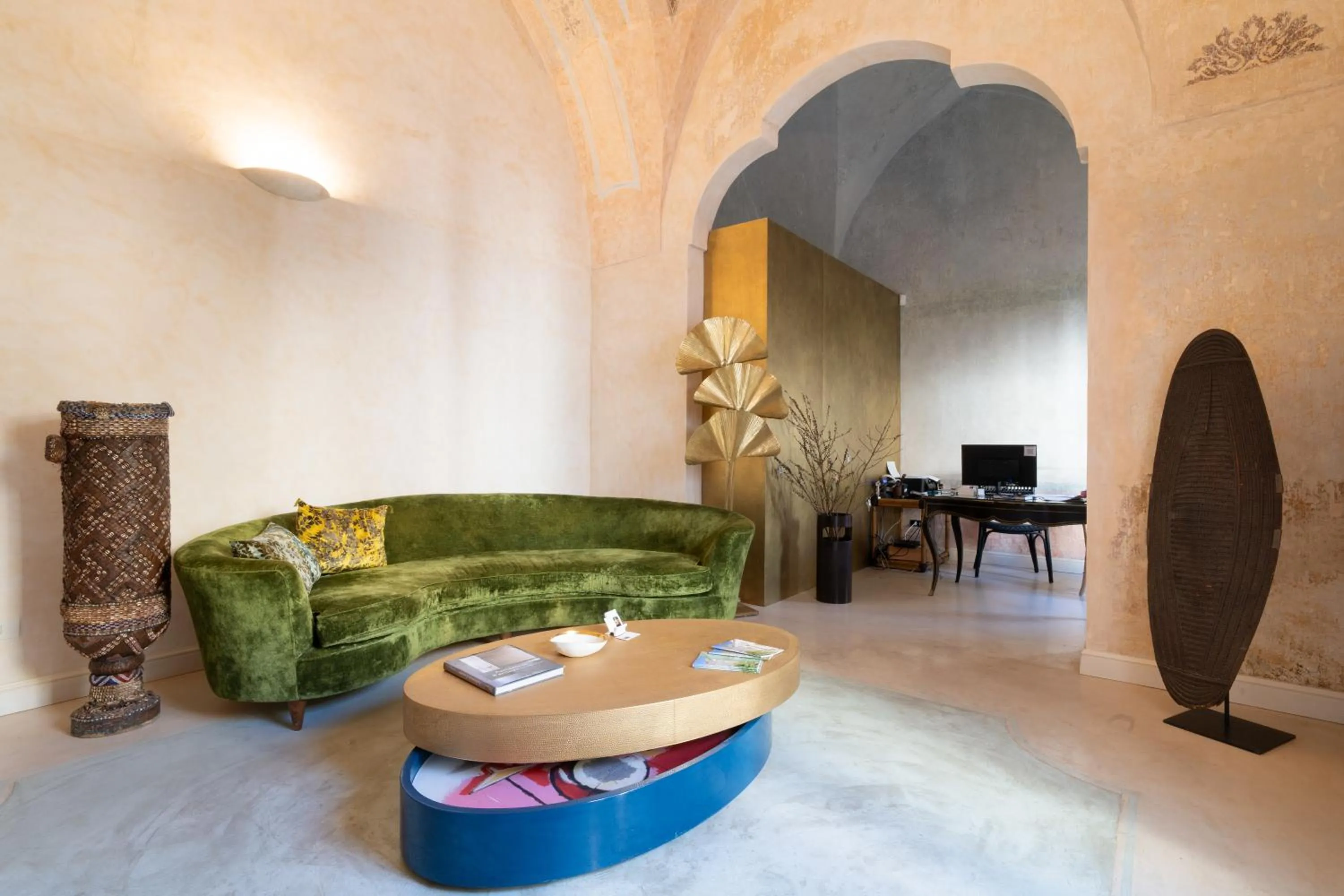 Living room in Palazzo Muci