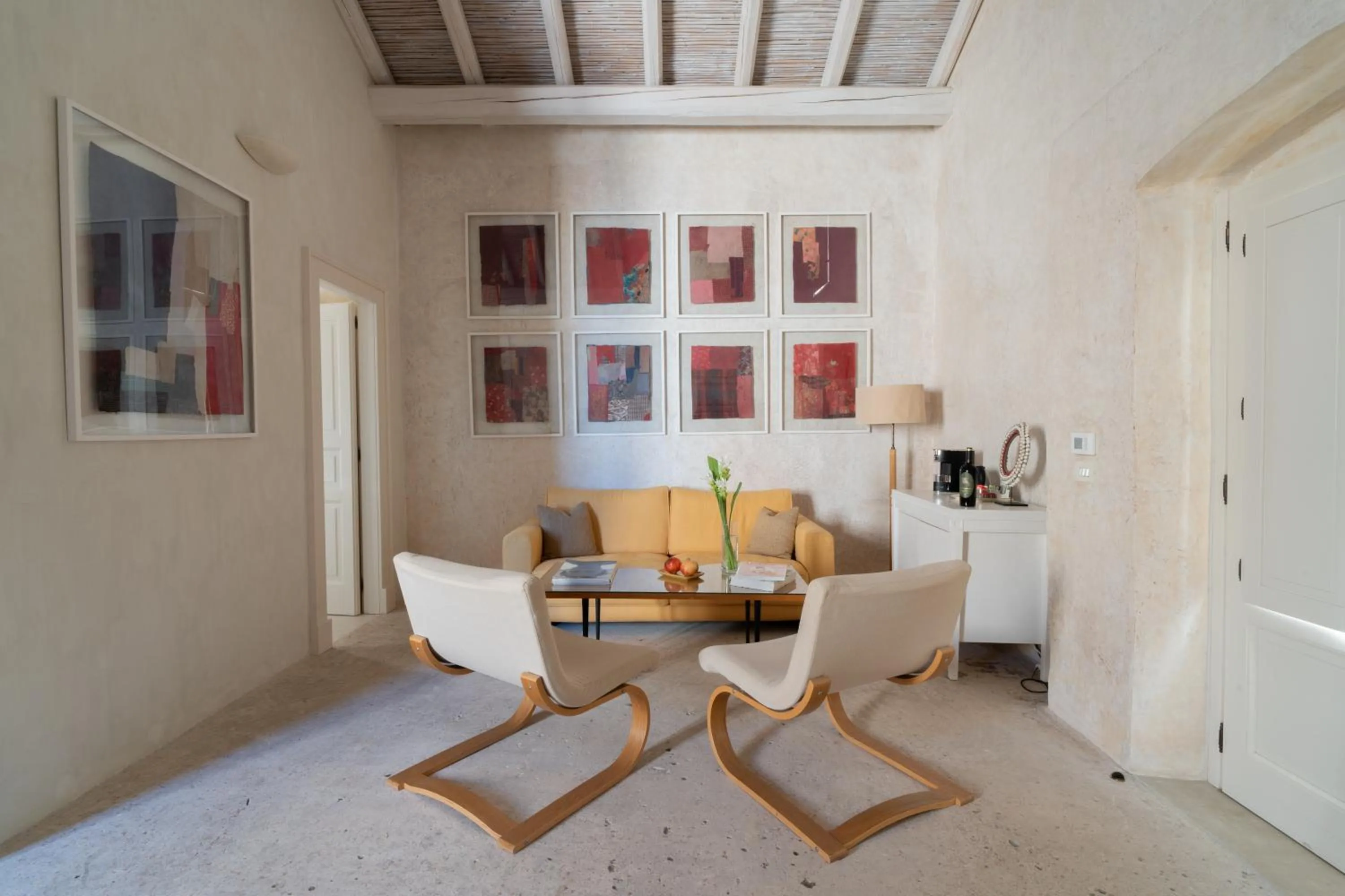 Living room in Palazzo Muci