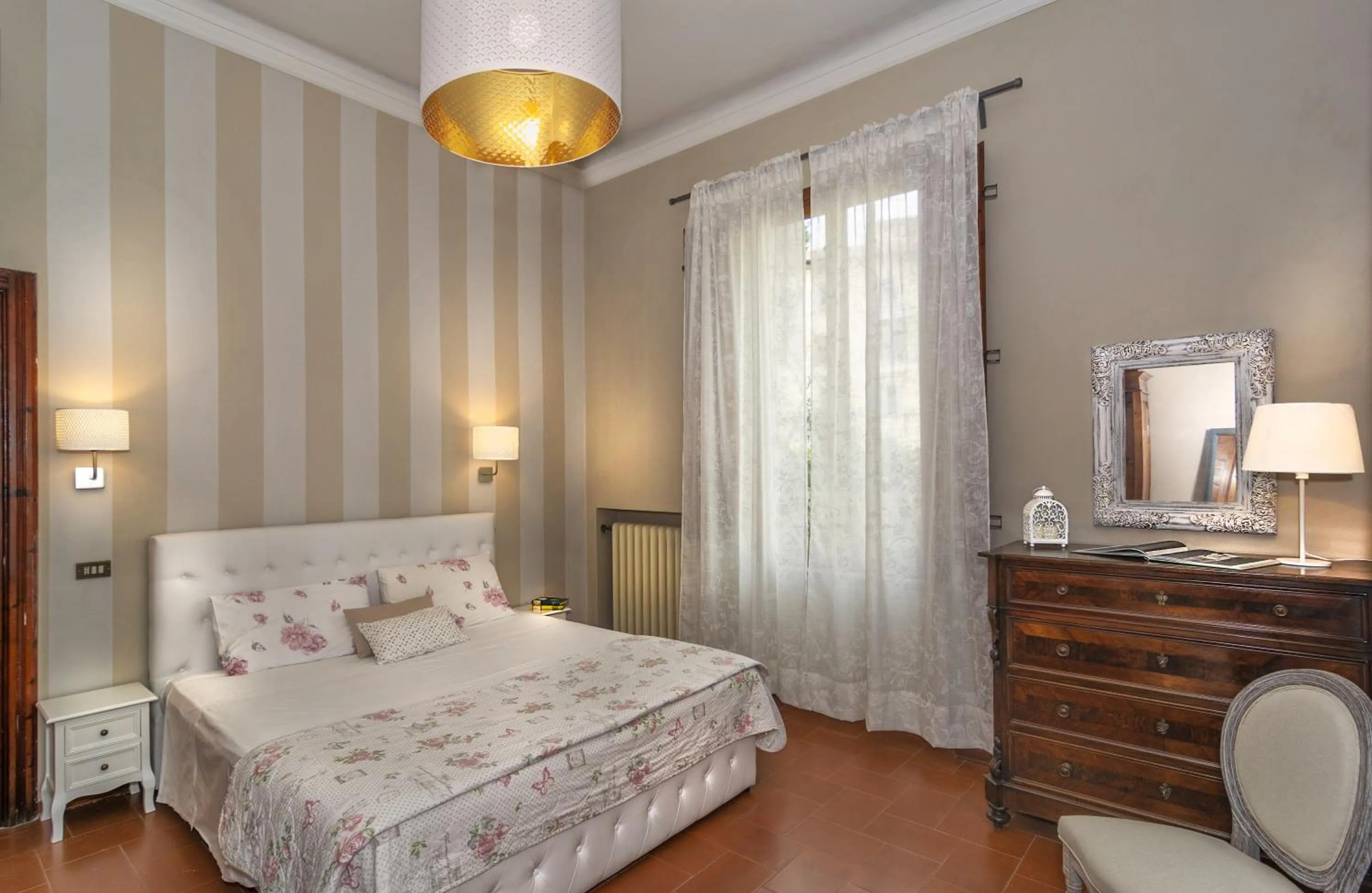 Bedroom, Bed in Villa Ricci Suites