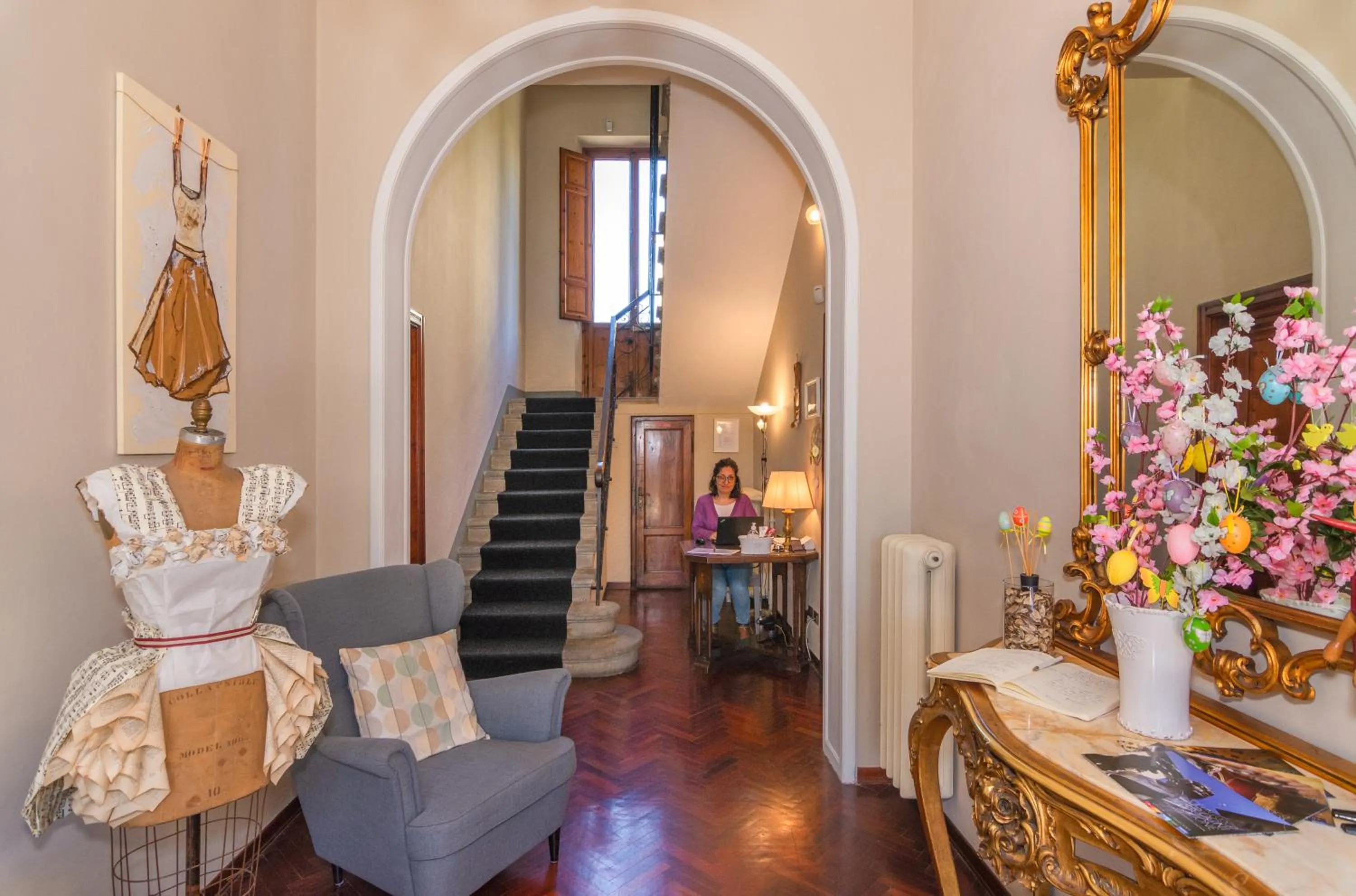 Lobby or reception in Villa Ricci Suites