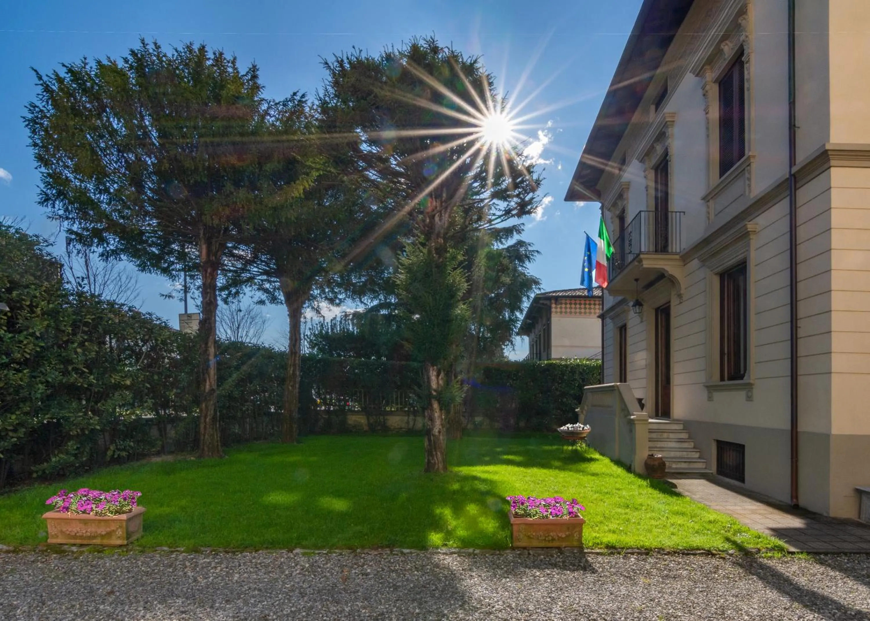 Property building in Villa Ricci Suites