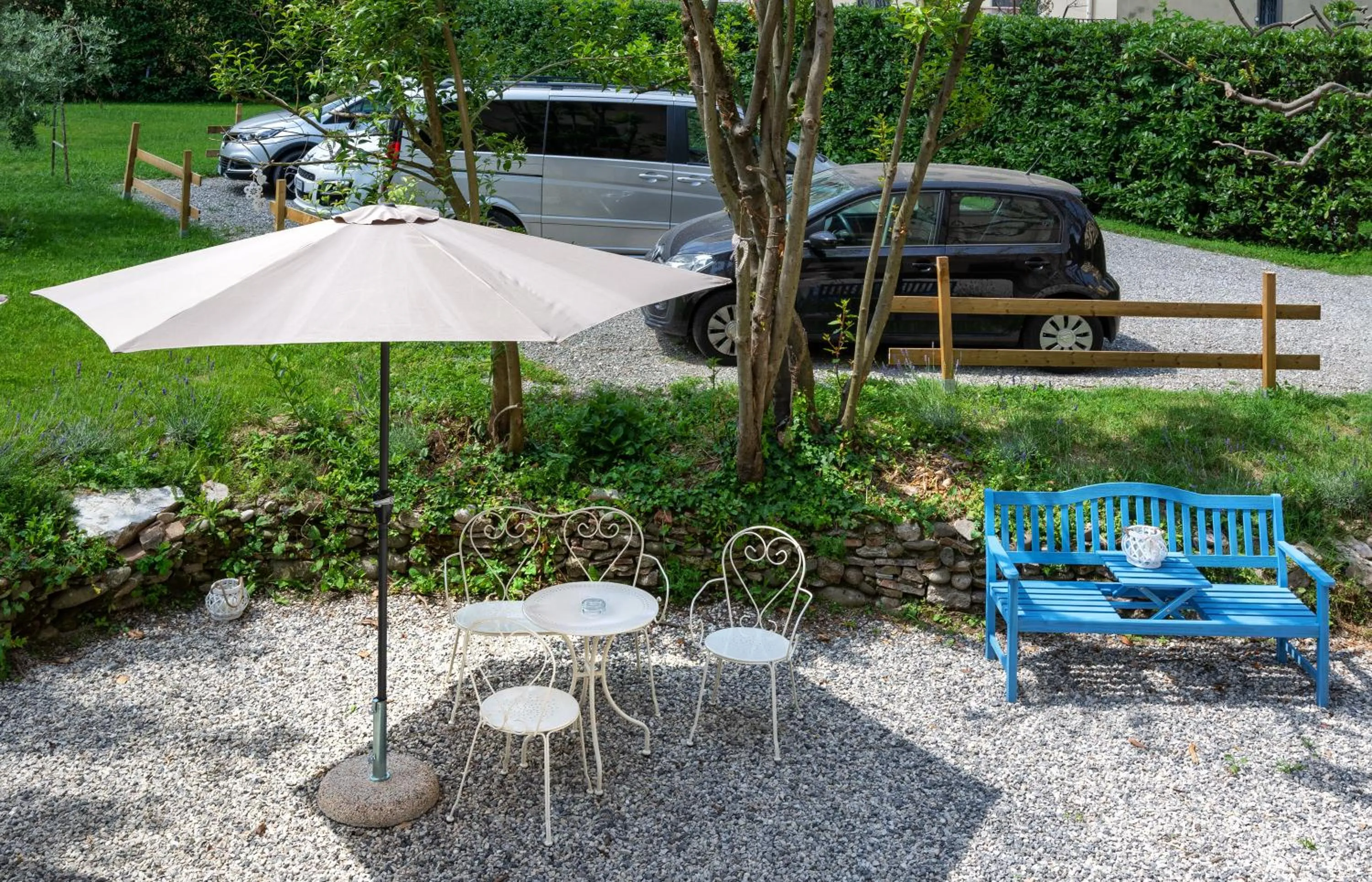 Garden in Villa Ricci Suites