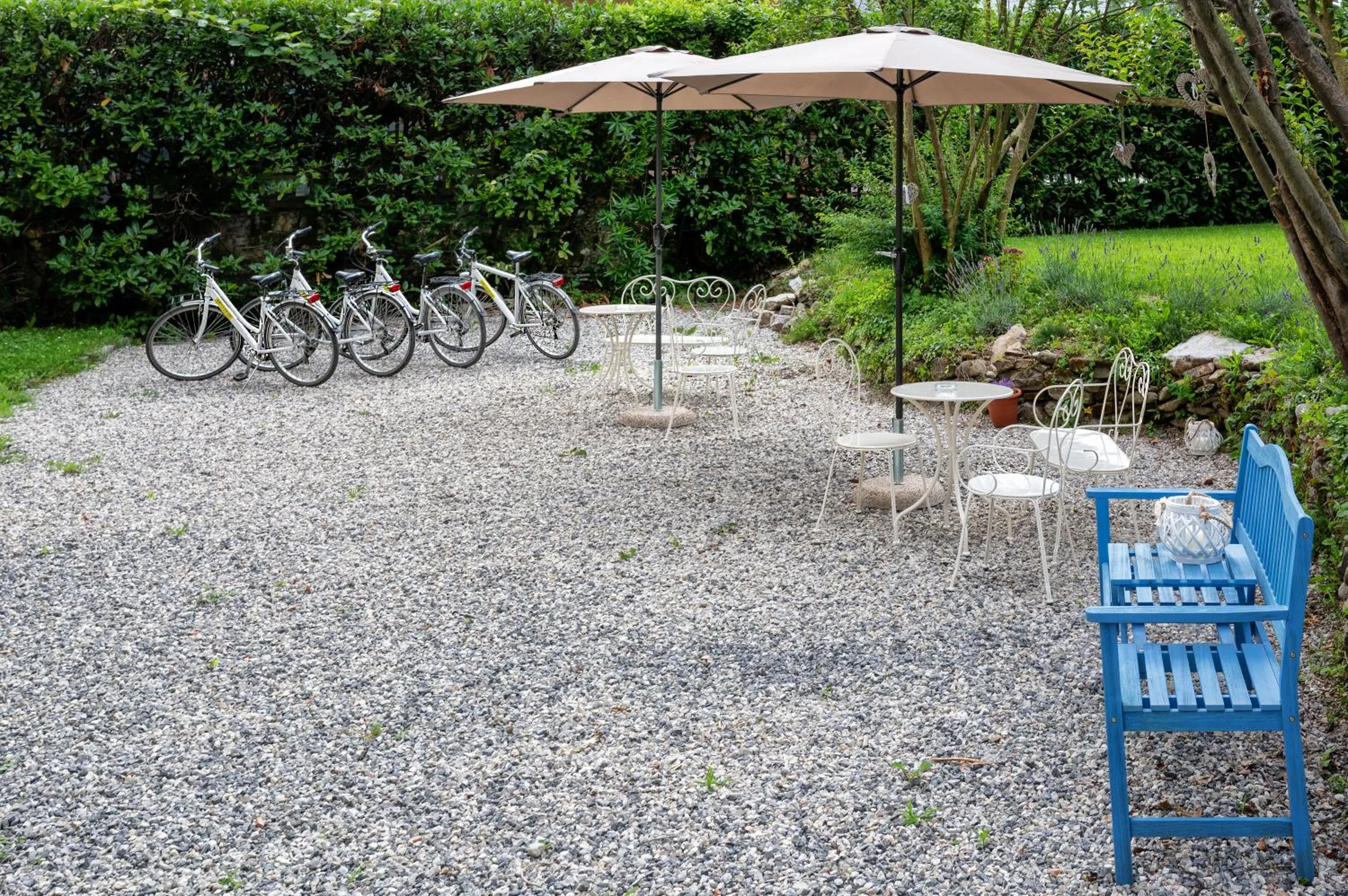 Garden in Villa Ricci Suites