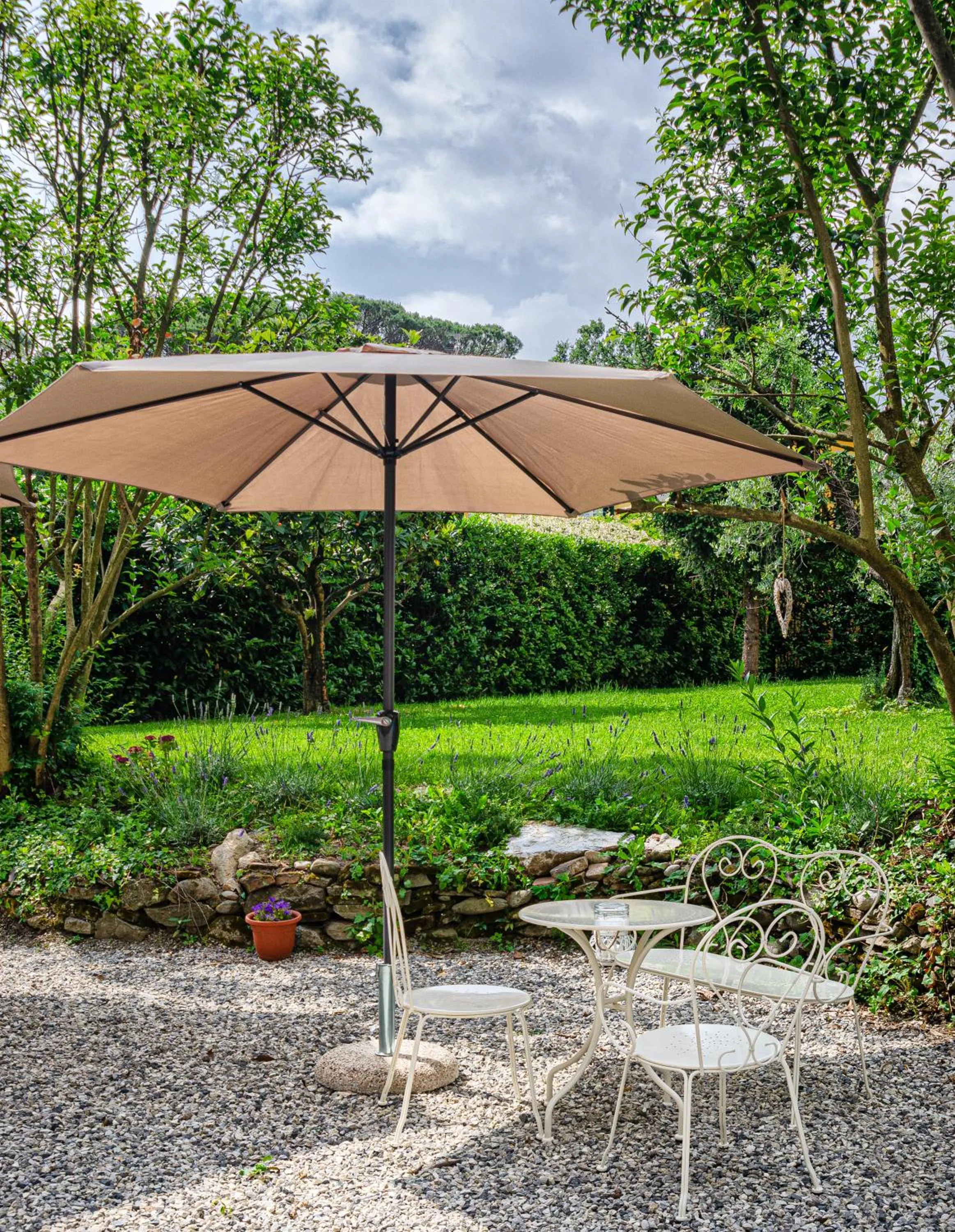 Garden in Villa Ricci Suites
