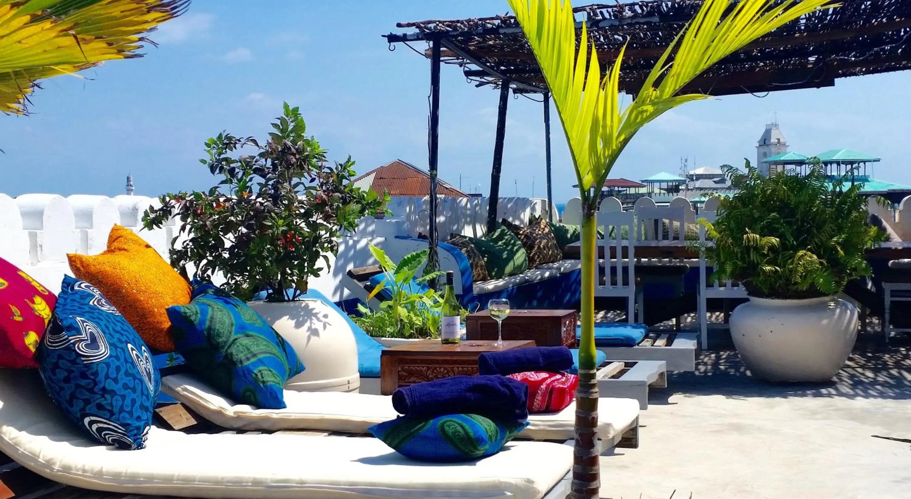 Lounge or bar in The Swahili House