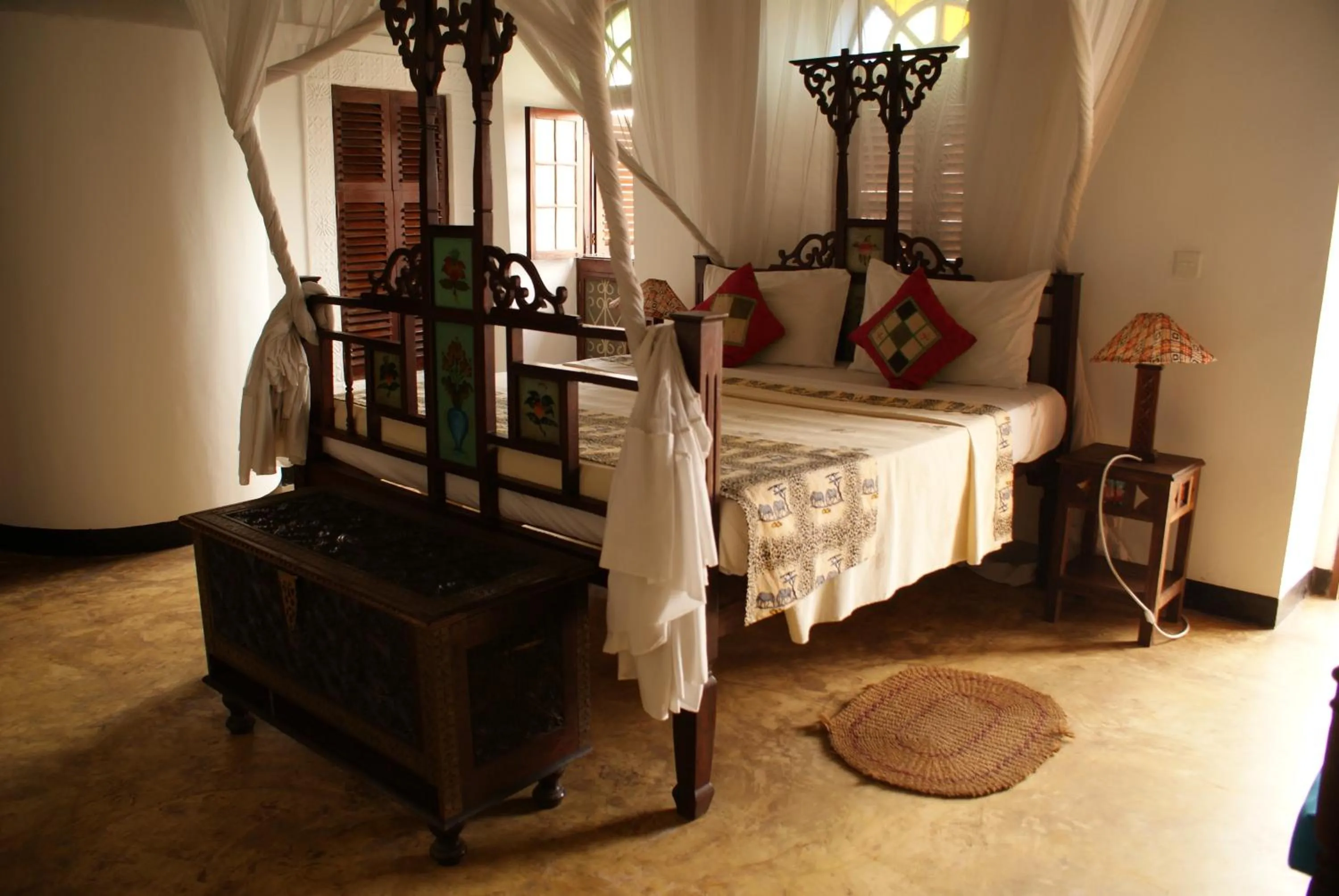 Bed in The Swahili House