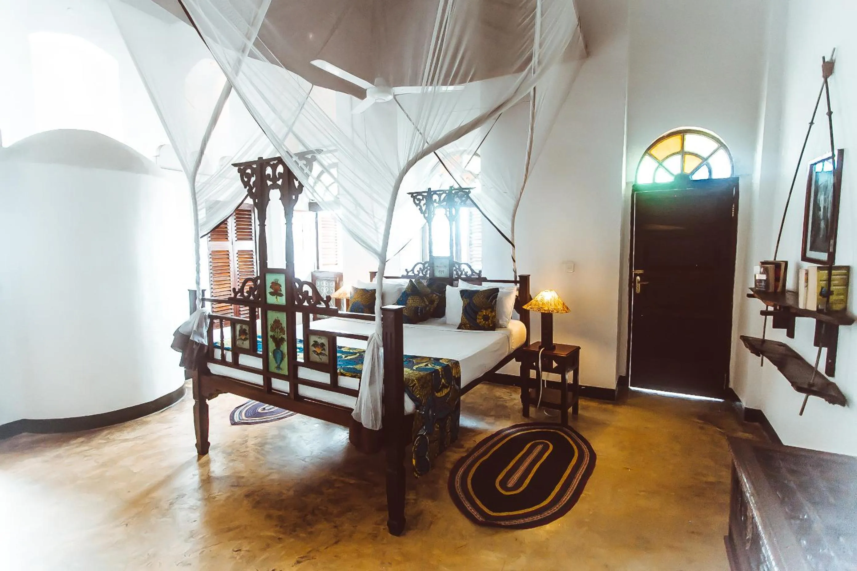 Seating area in The Swahili House