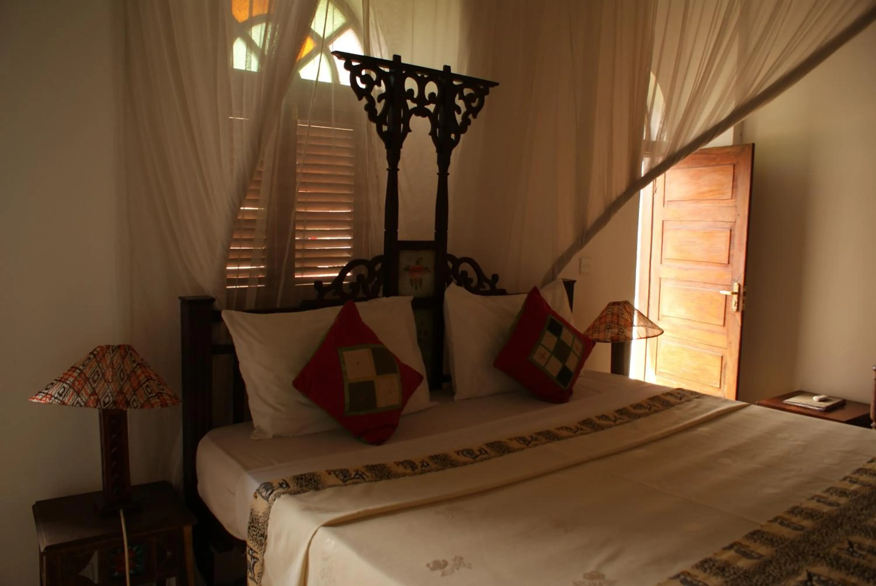 Bed in The Swahili House
