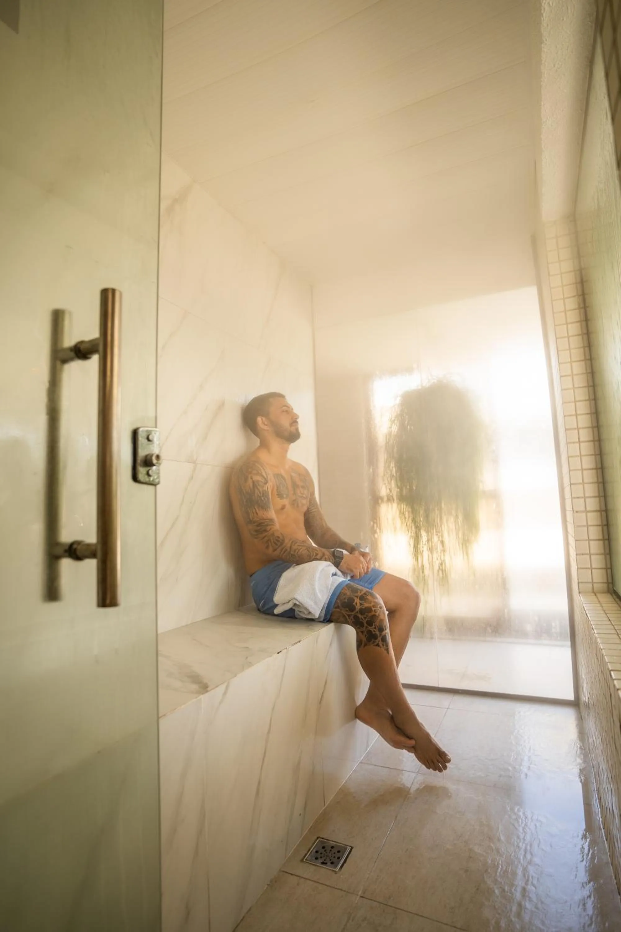 Swimming pool, Bed in Hotel Cabo Branco Atlântico