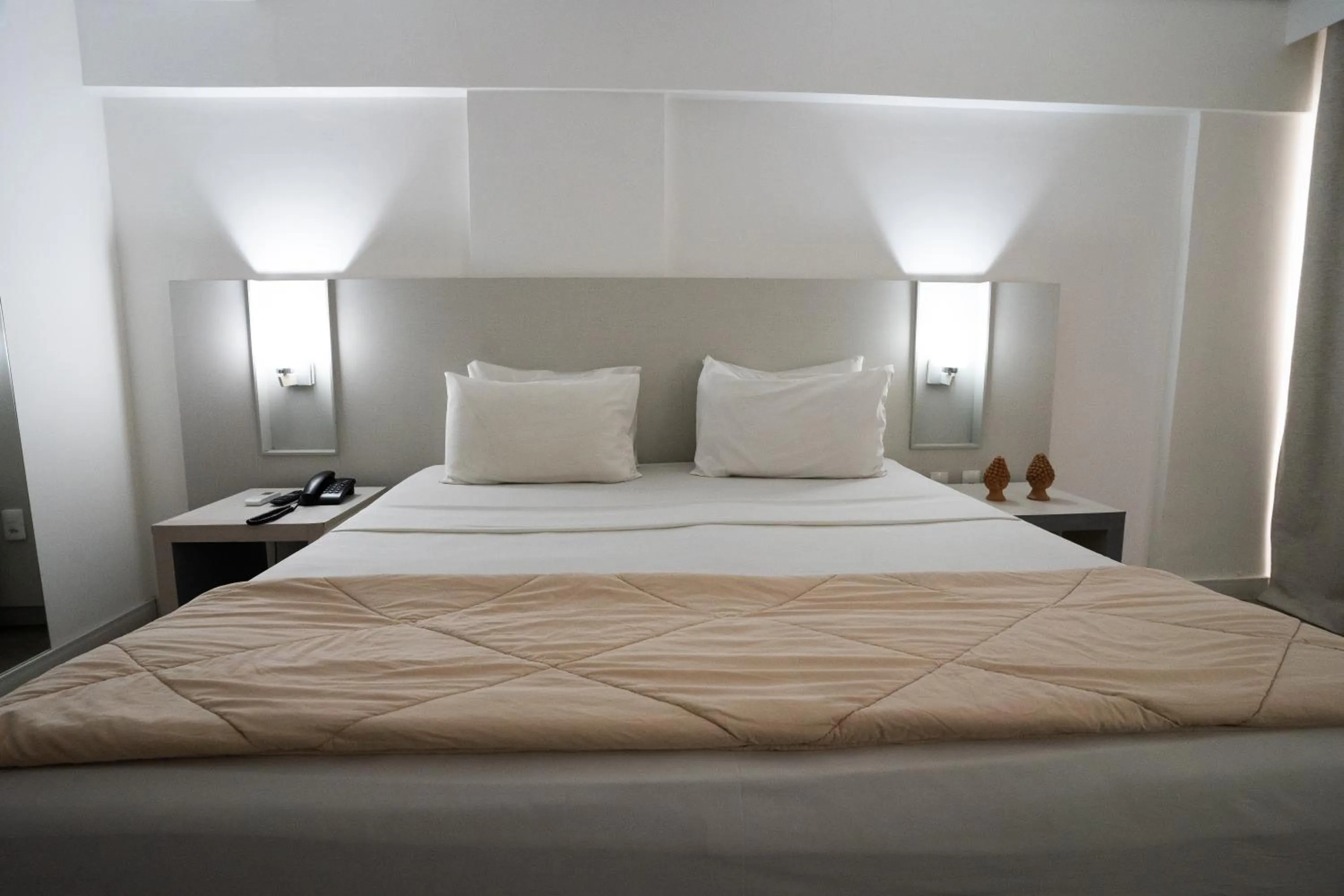 Property building, Bed in Hotel Cabo Branco Atlântico