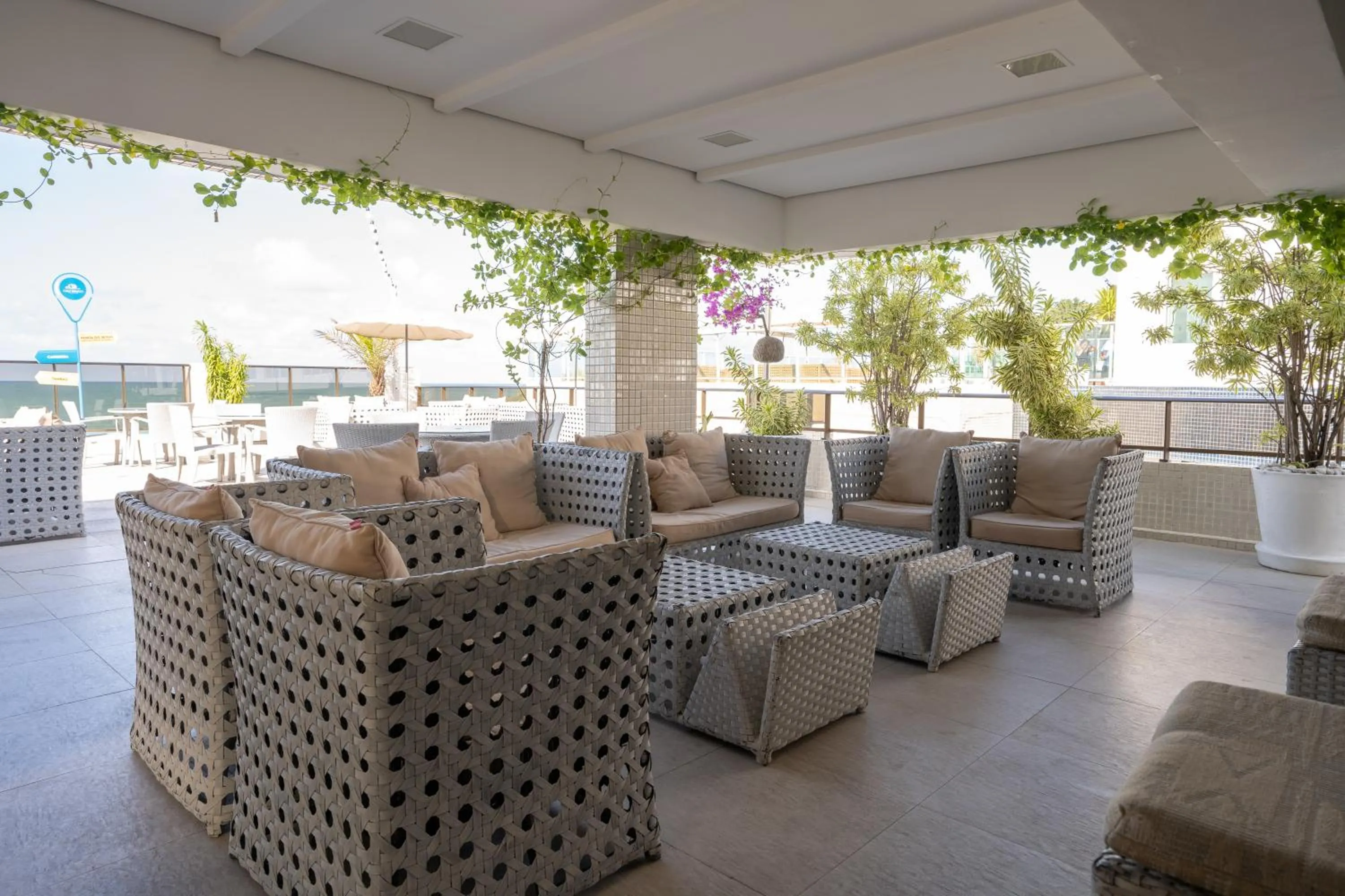 Seating area in Hotel Cabo Branco Atlântico