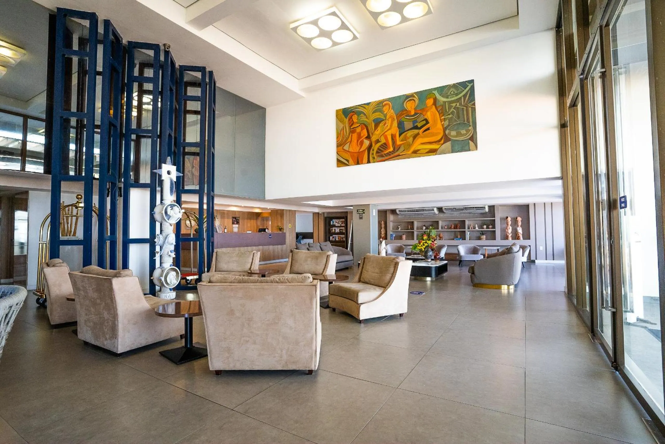 Lobby or reception in Hotel Cabo Branco Atlântico