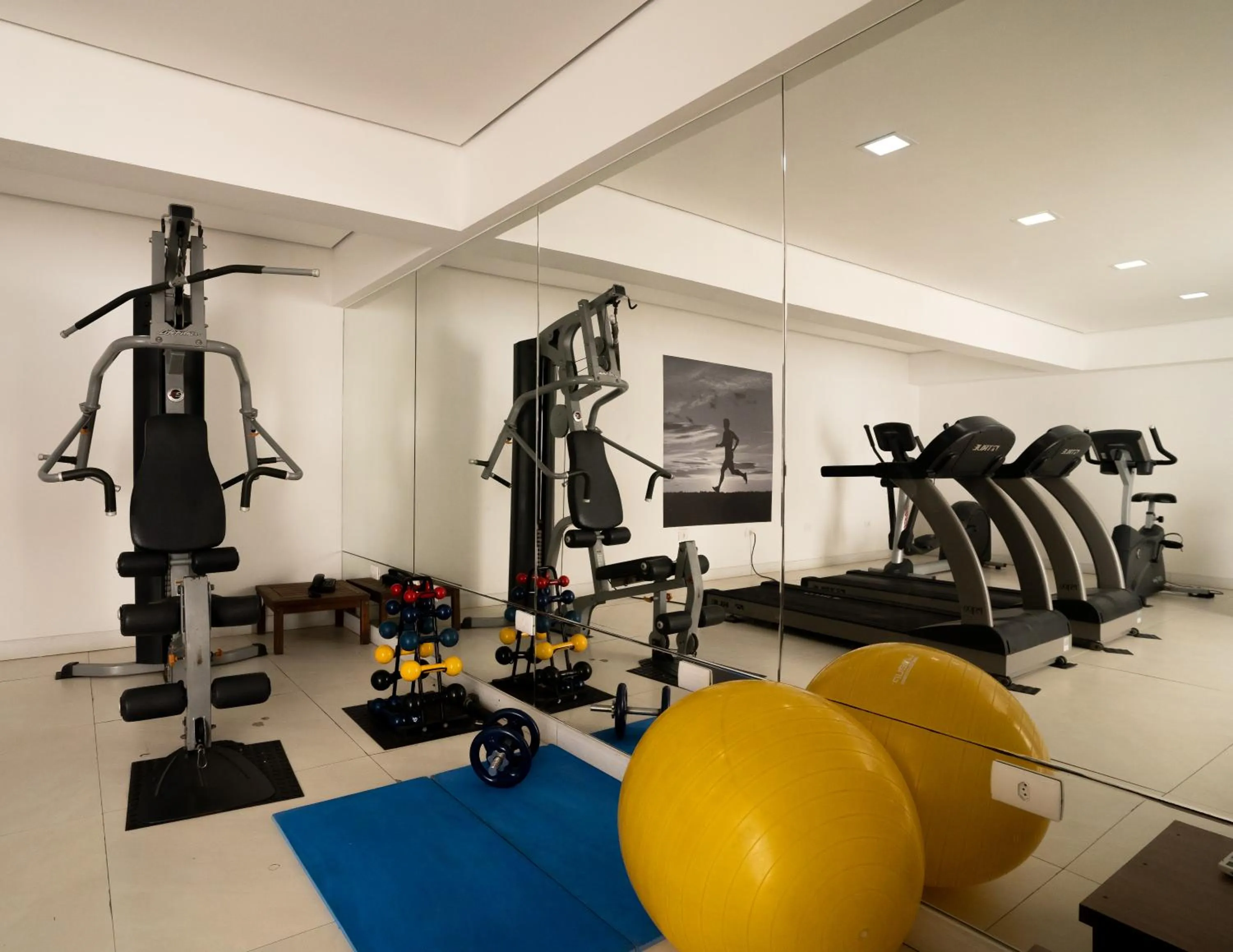 Fitness centre/facilities in Hotel Cabo Branco Atlântico