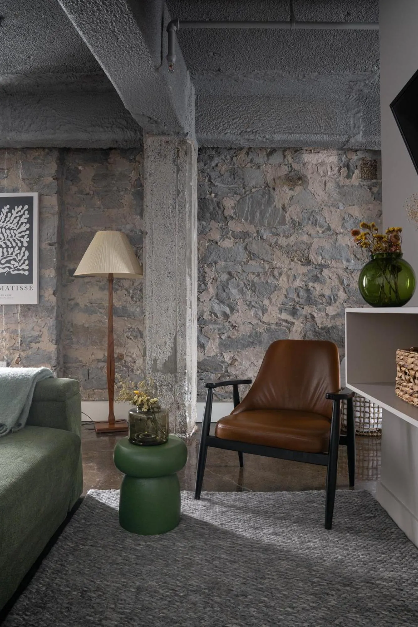 Living room in Maison Sainte-Thérèse By Maisons & co