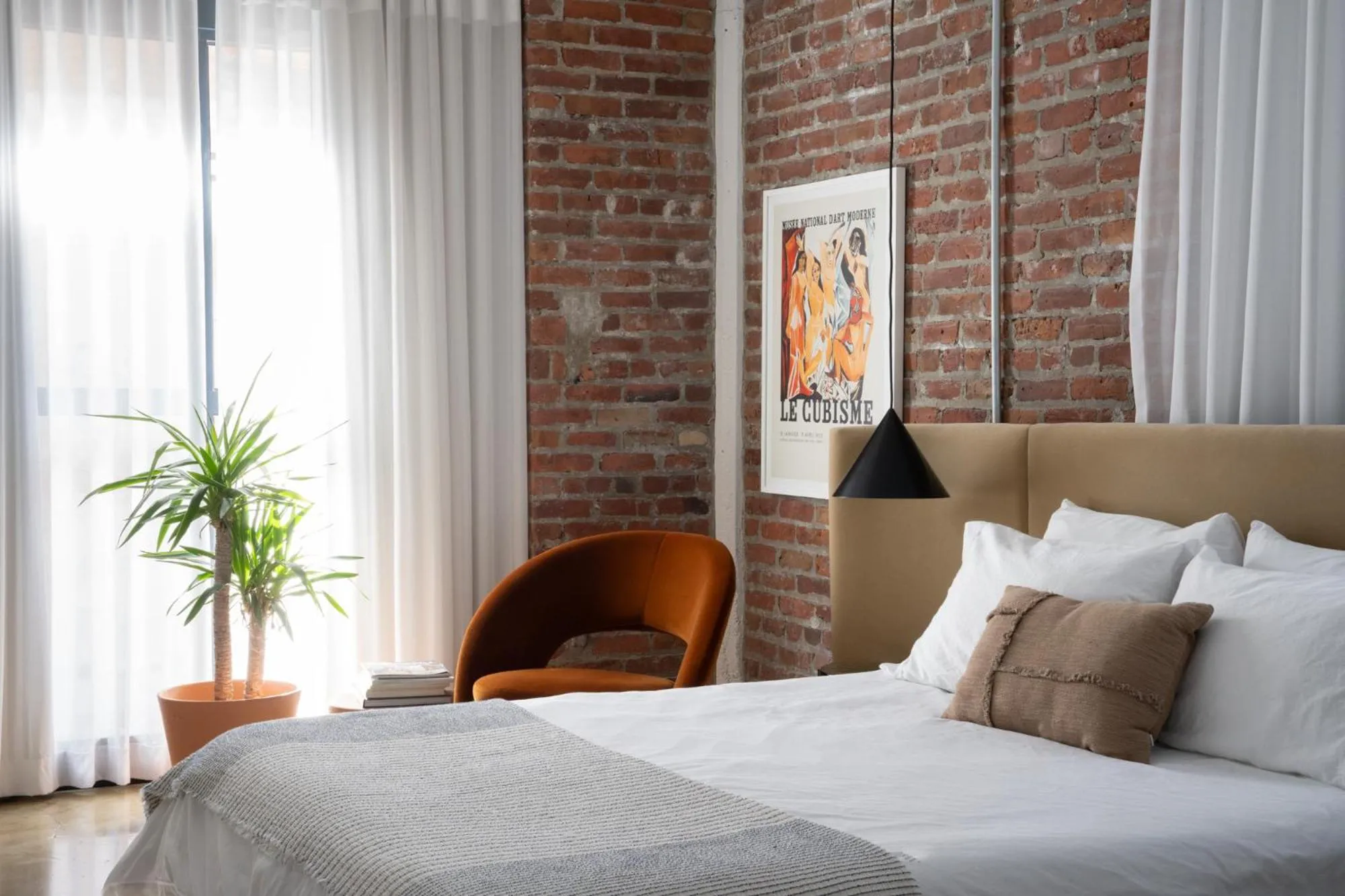 Bedroom, Bed in Maison Sainte-Thérèse By Maisons & co