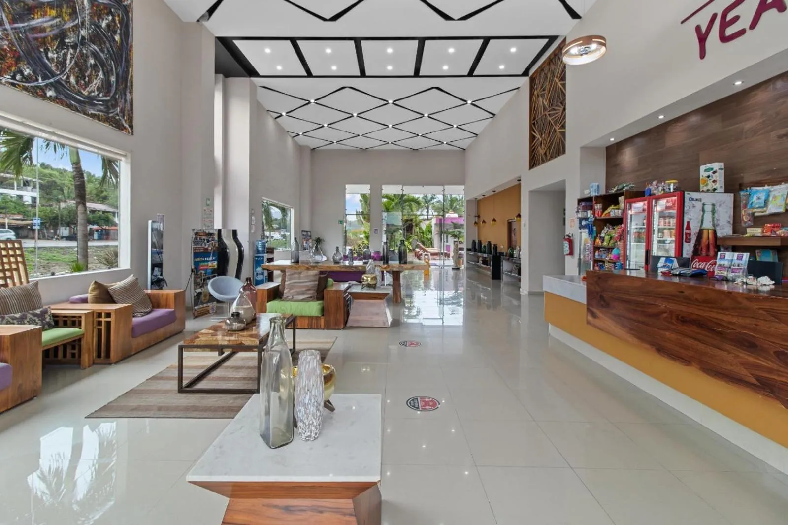 Living room in Hotel Yeah Rincón de Guayabitos