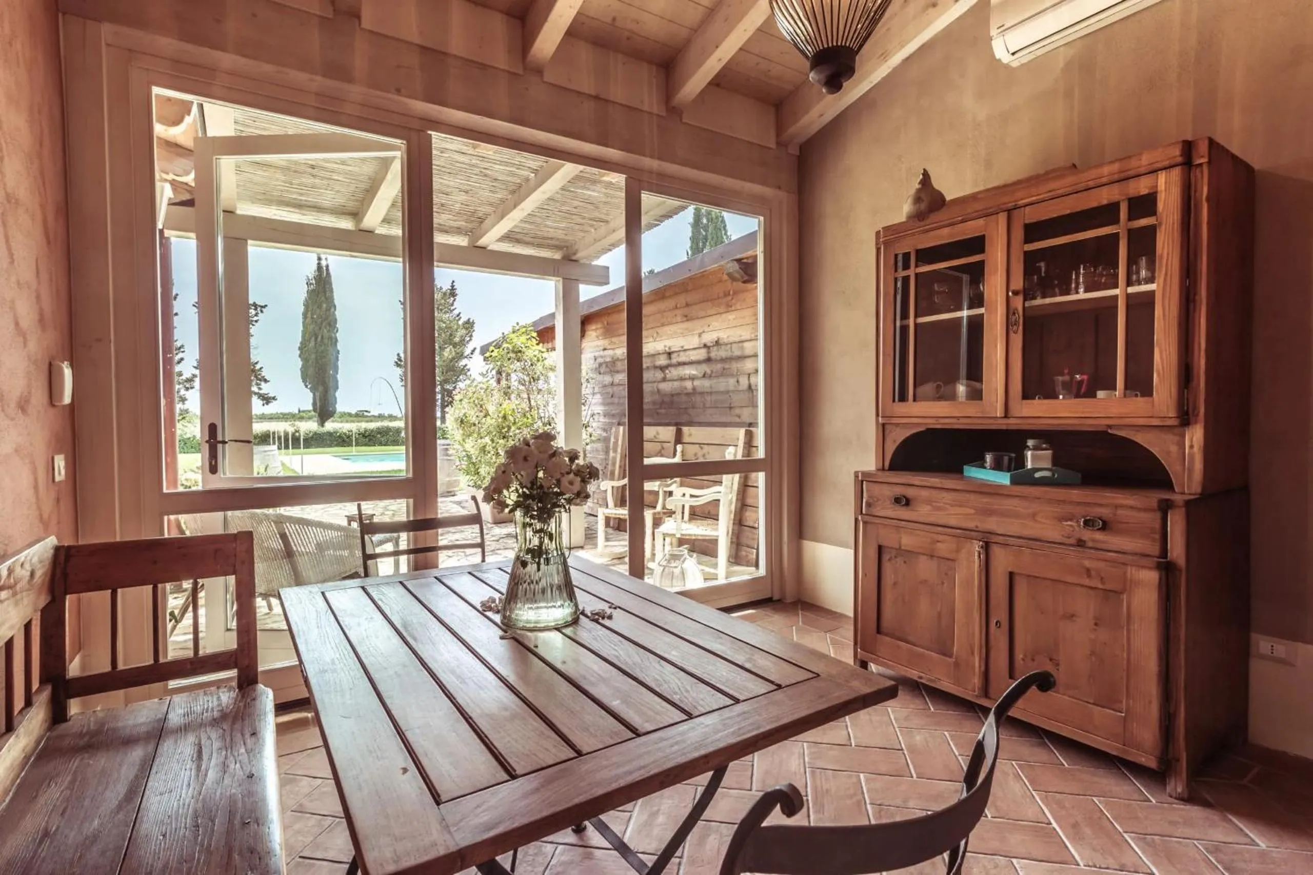 Dining area in Guadalupe Tuscany Resort