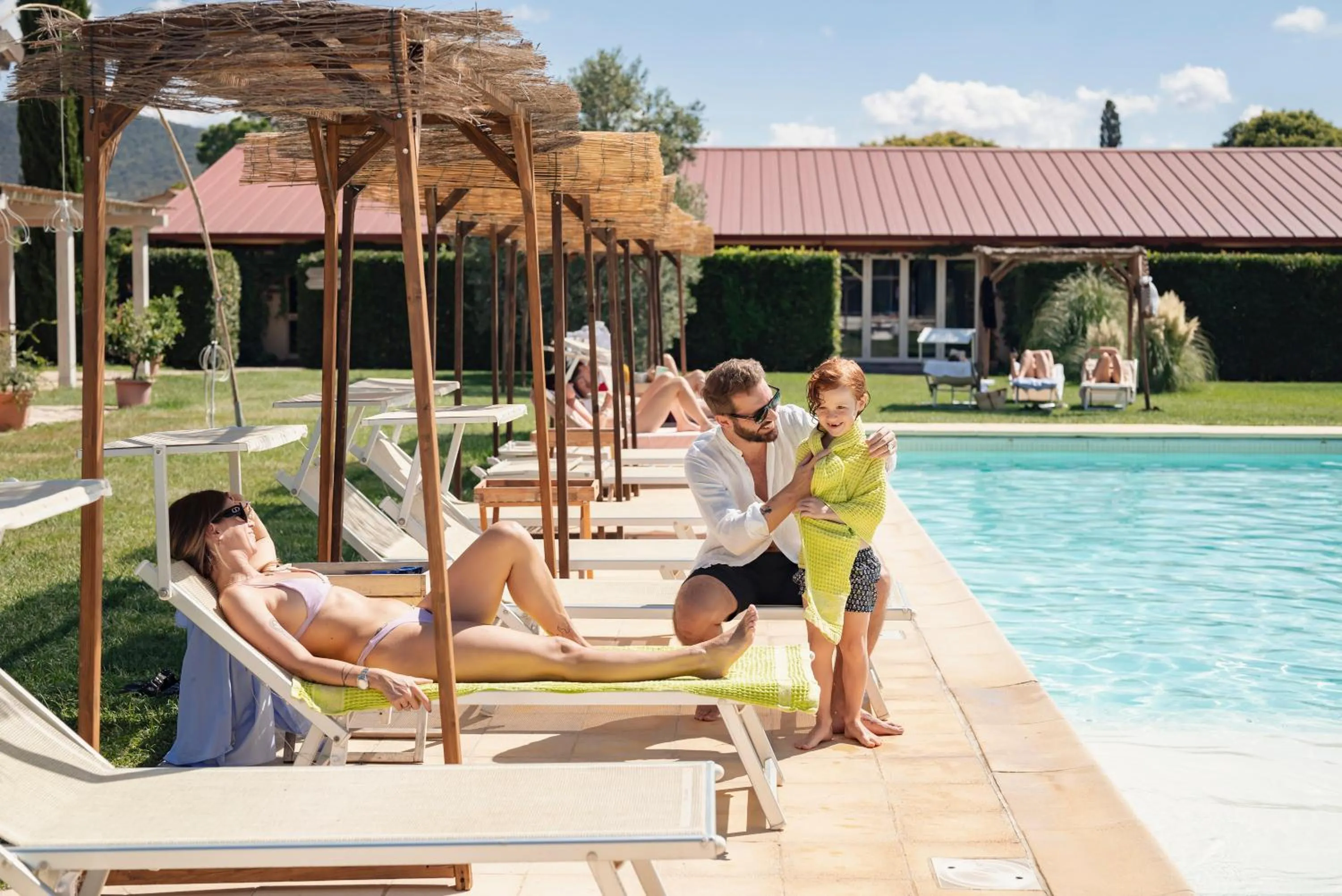 Swimming pool in Guadalupe Tuscany Resort