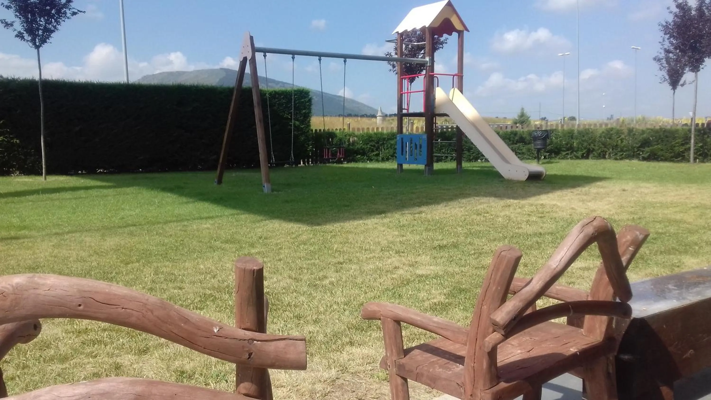 Children play ground in Alda El Espinar