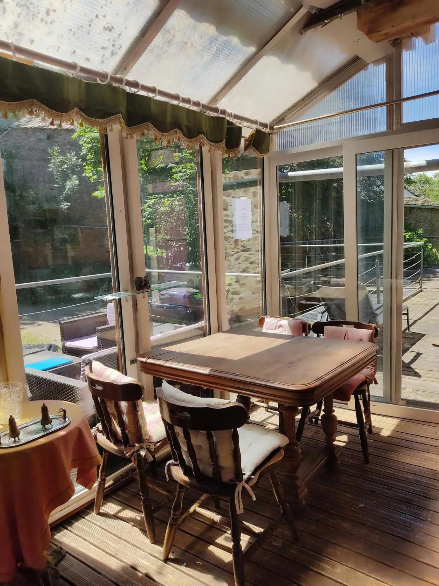 Patio in Le Moulin de Benechou