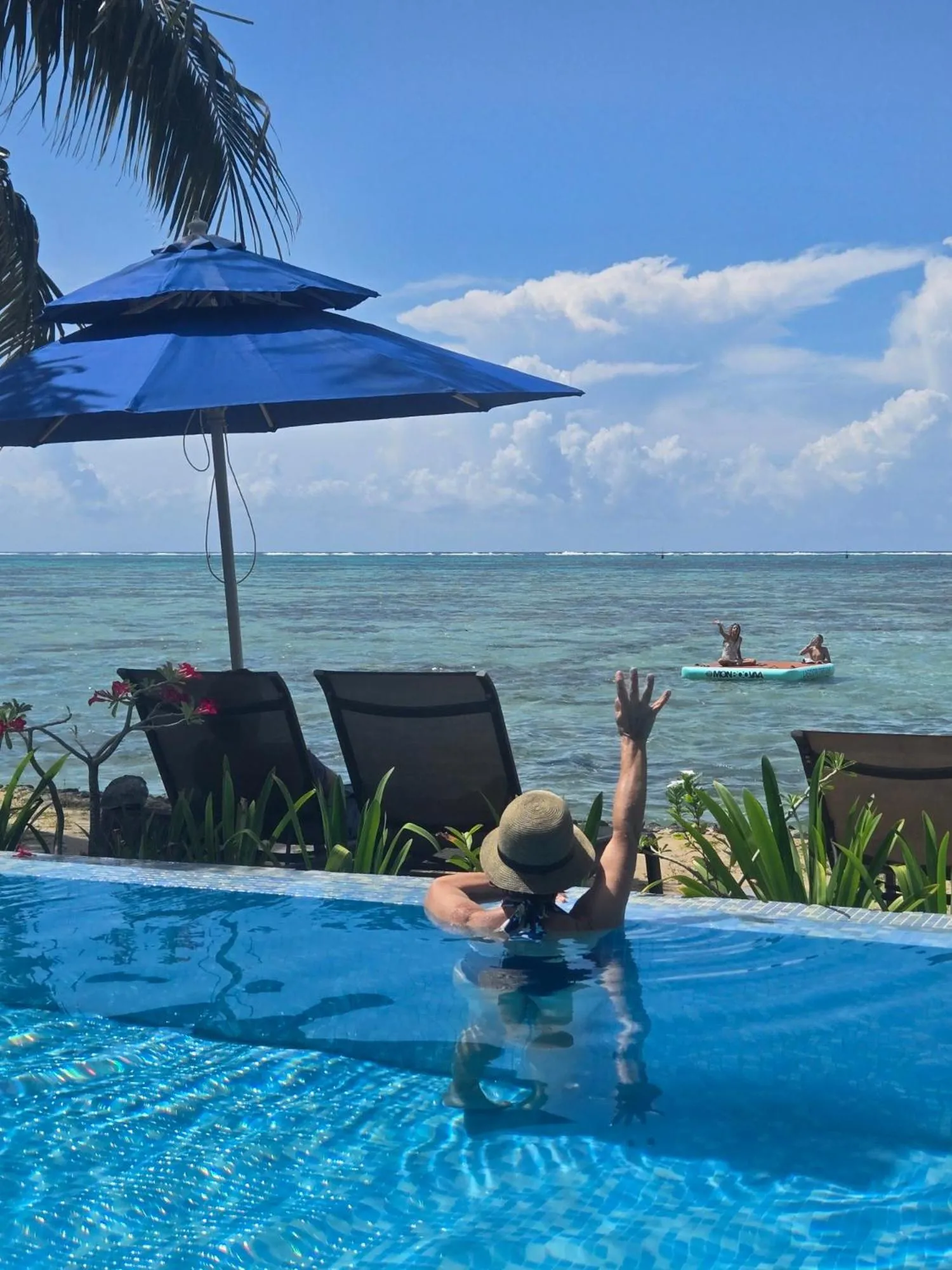 People in Secret Spot Lagoon Dream