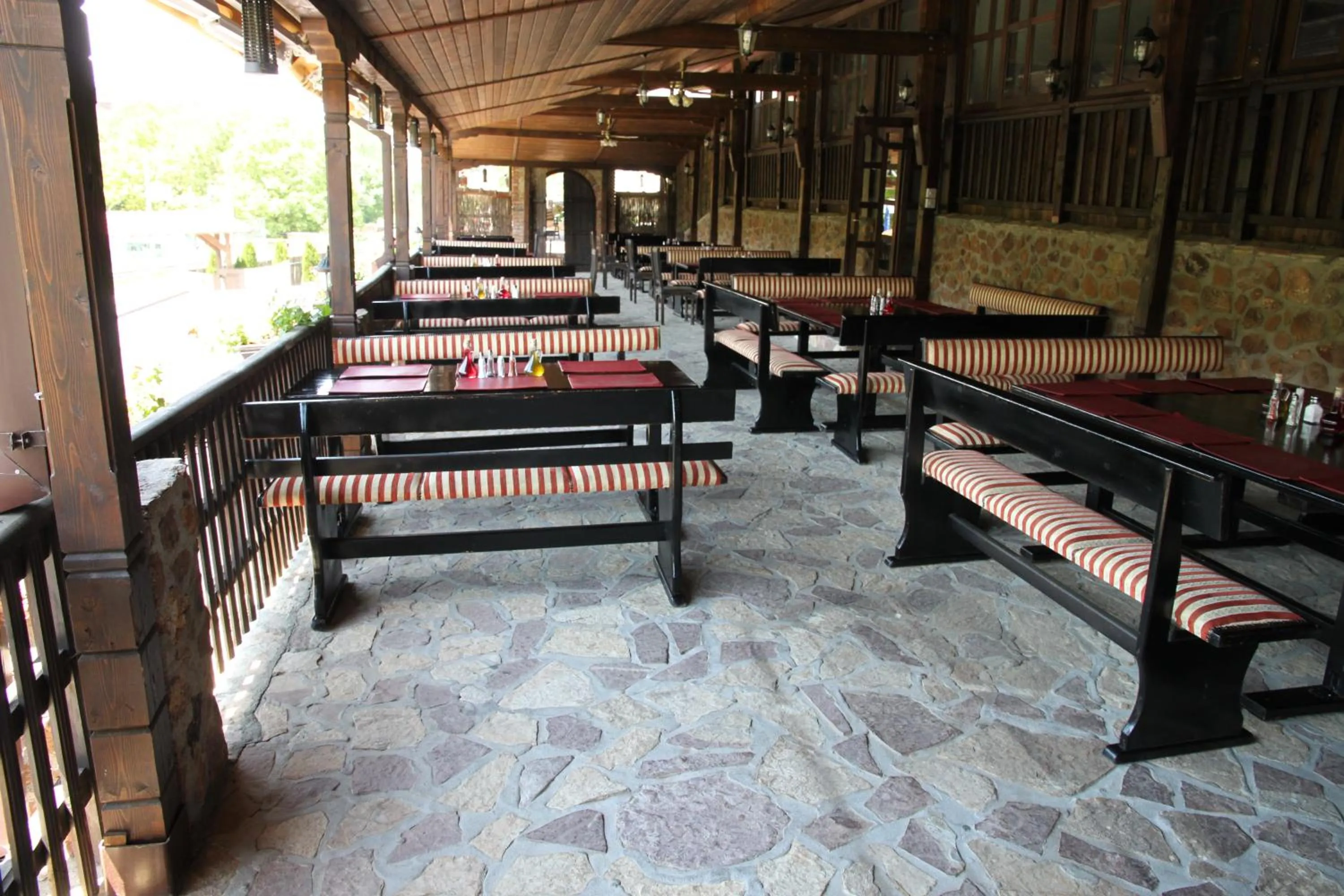 Balcony/Terrace in Hotel Manastir Berovo