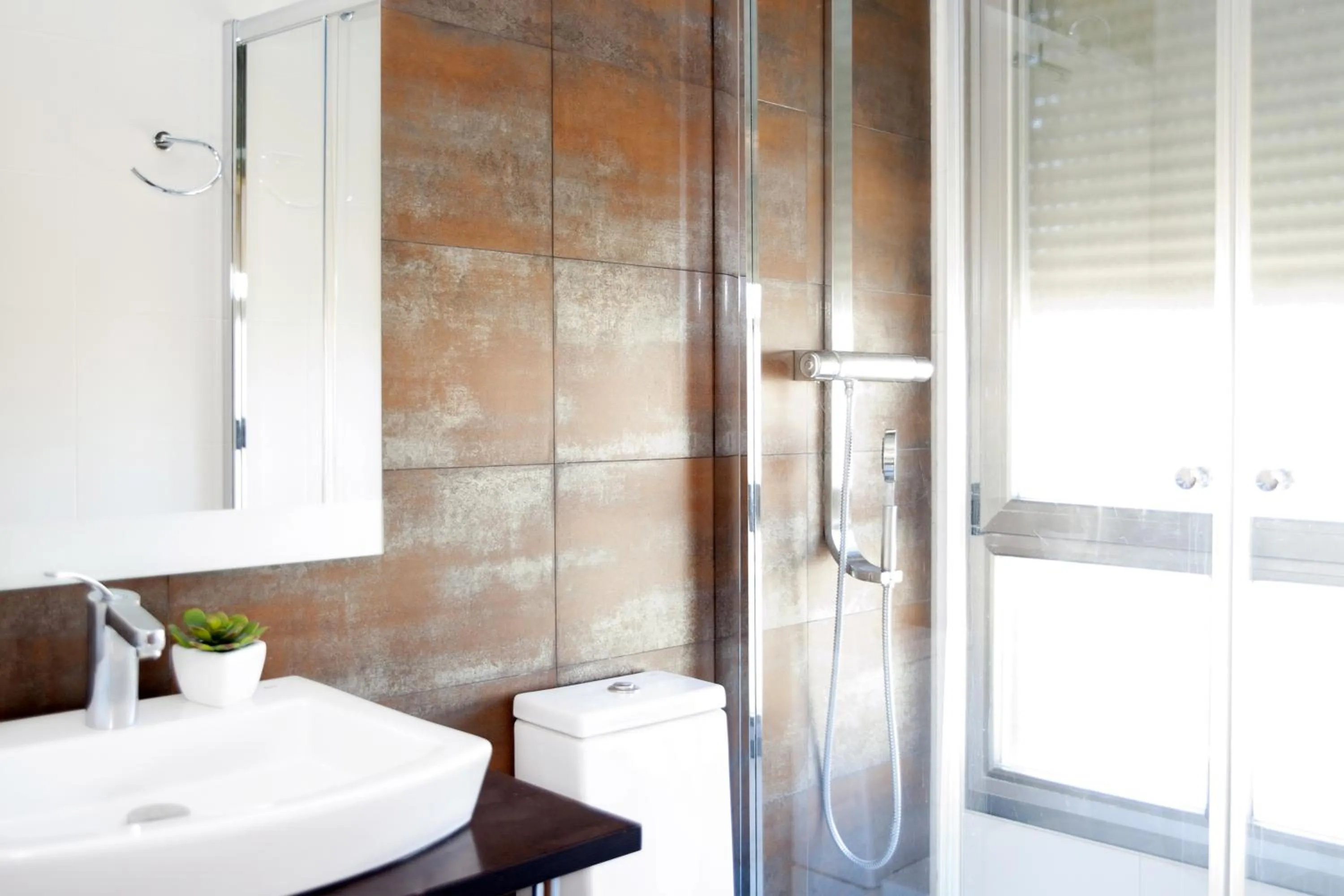 Bathroom in Apartamentos Sabinas El Pilar