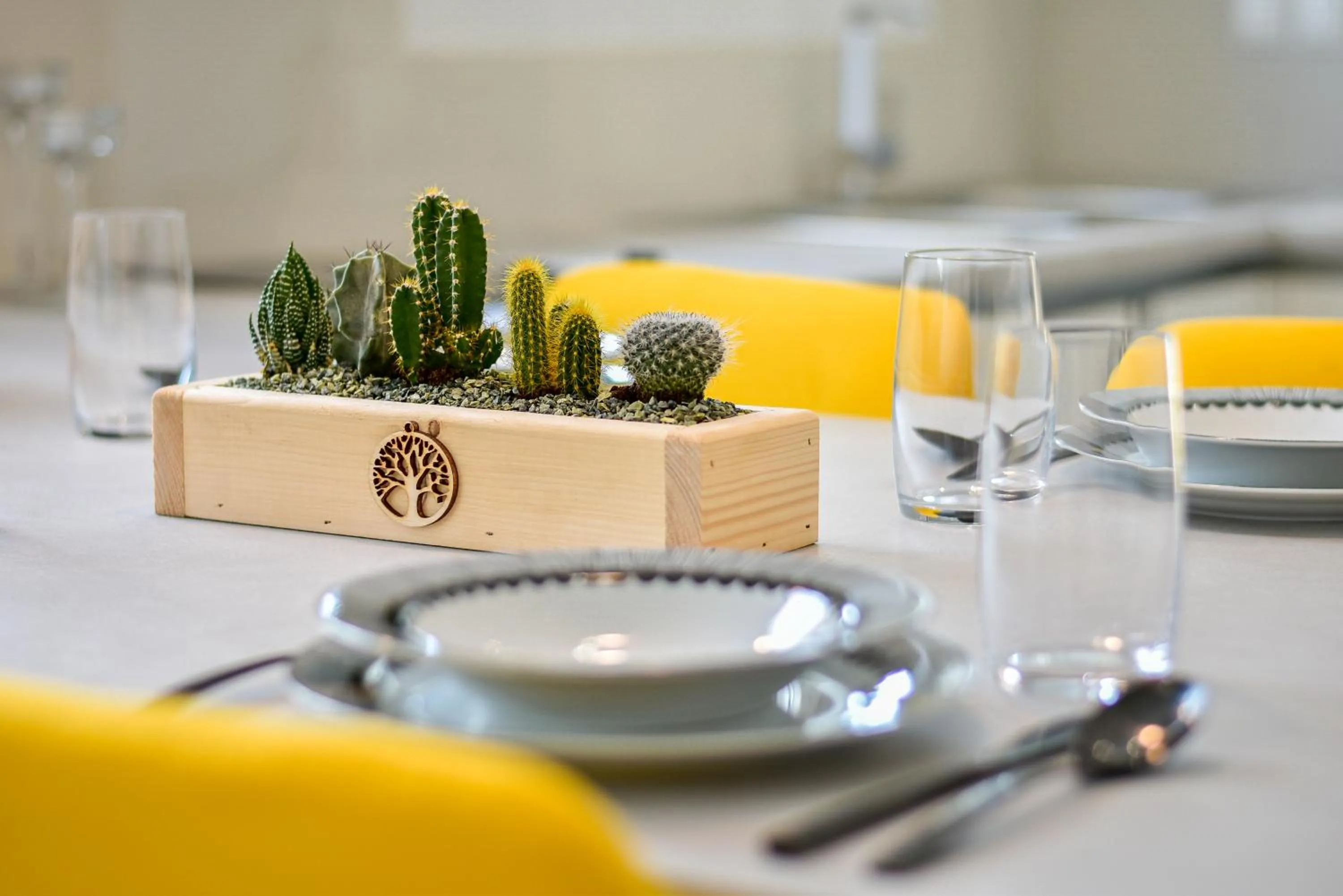 kitchen in White Rock Milos Suites