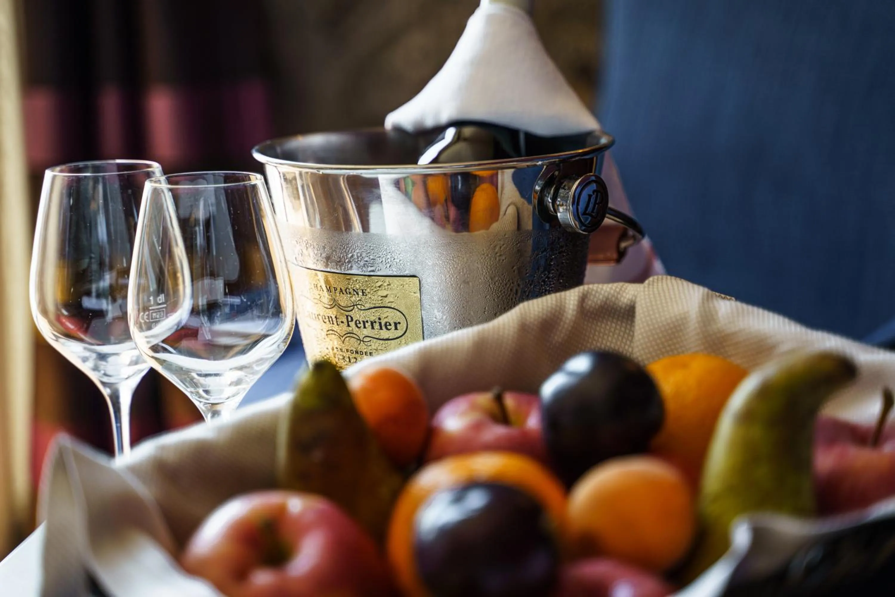 Food and drinks in Rivage Hotel Restaurant Lutry