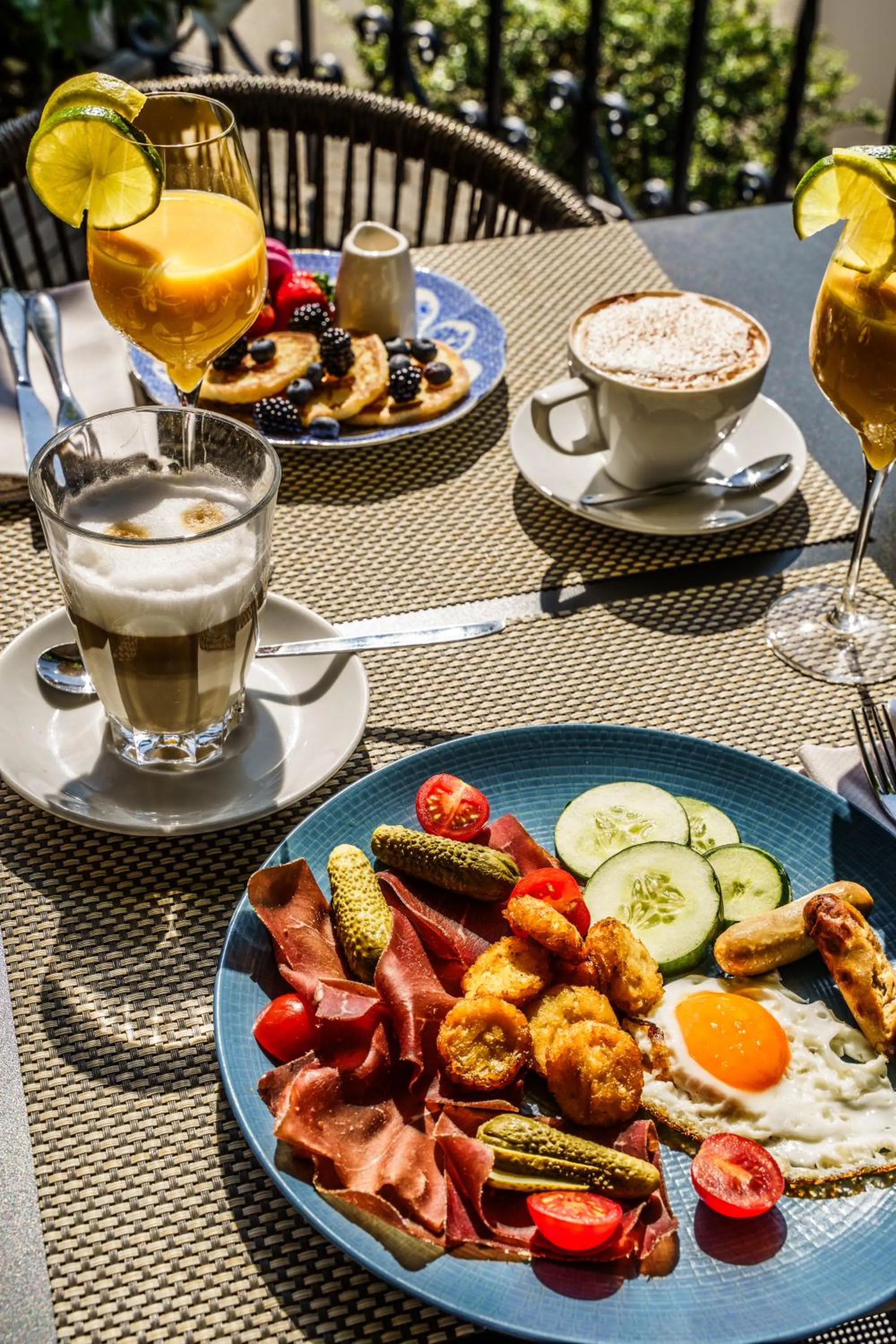 Food and drinks in Rivage Hotel Restaurant Lutry