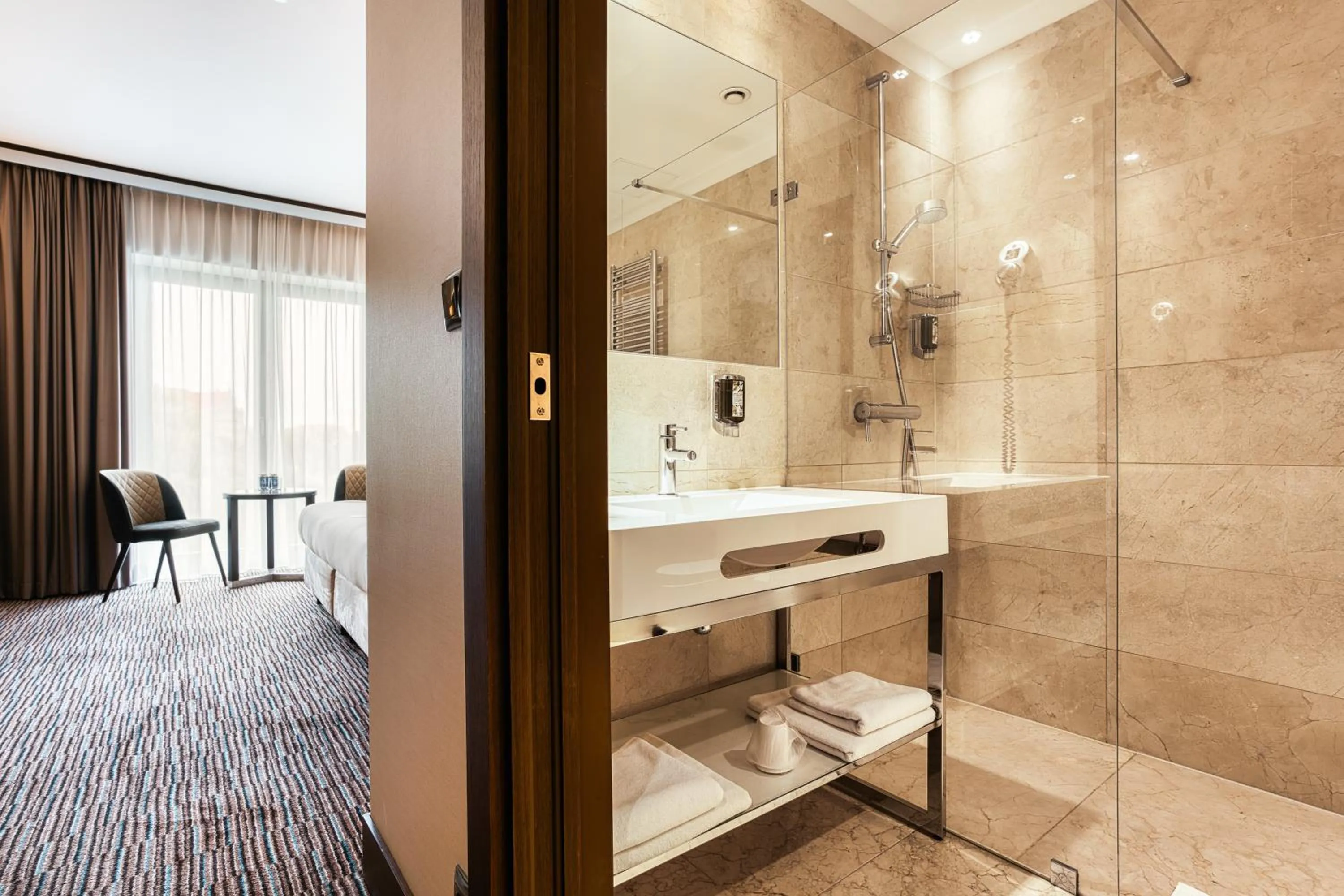 Bathroom in Copernicus Toruń Hotel