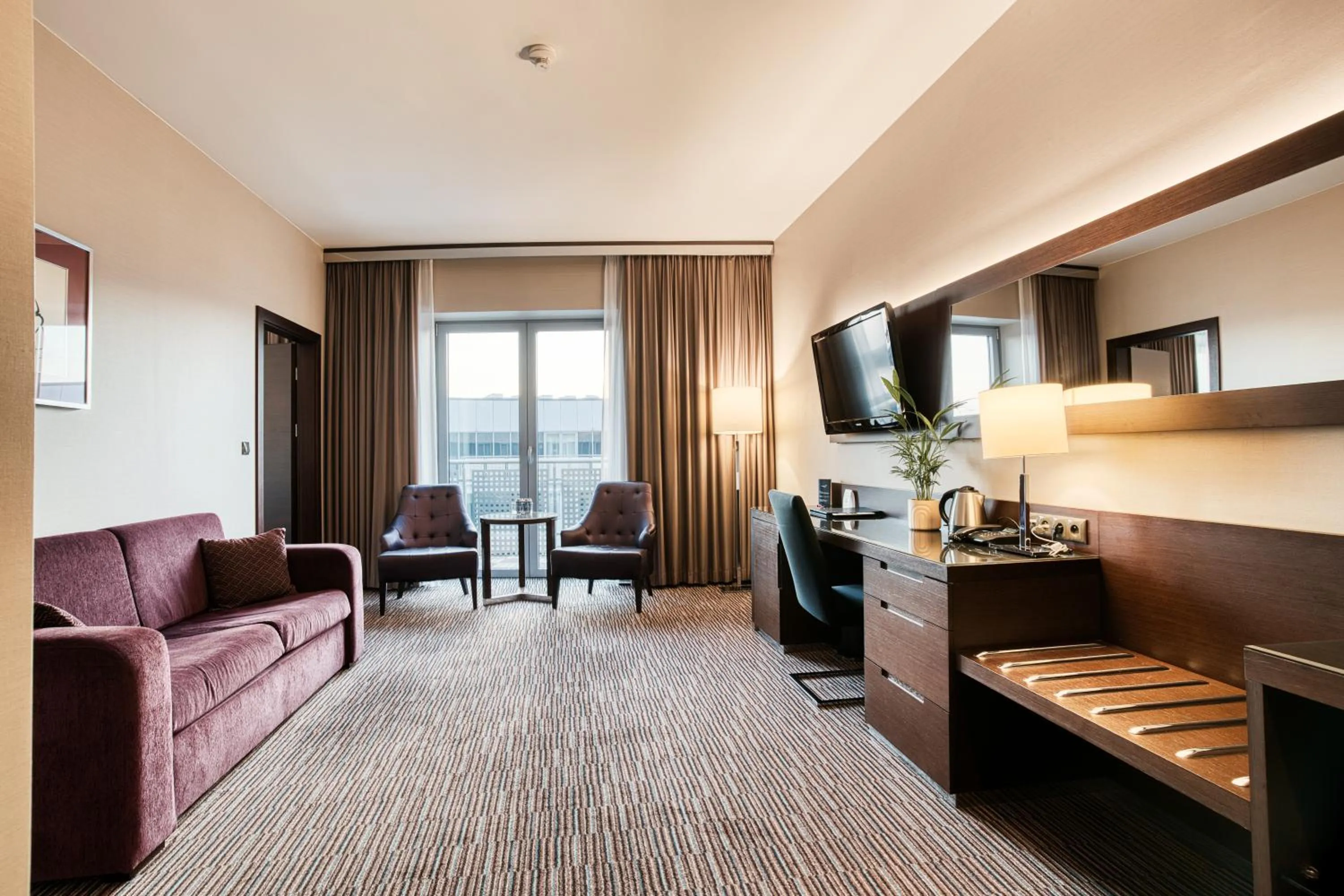 Seating area in Copernicus Toruń Hotel