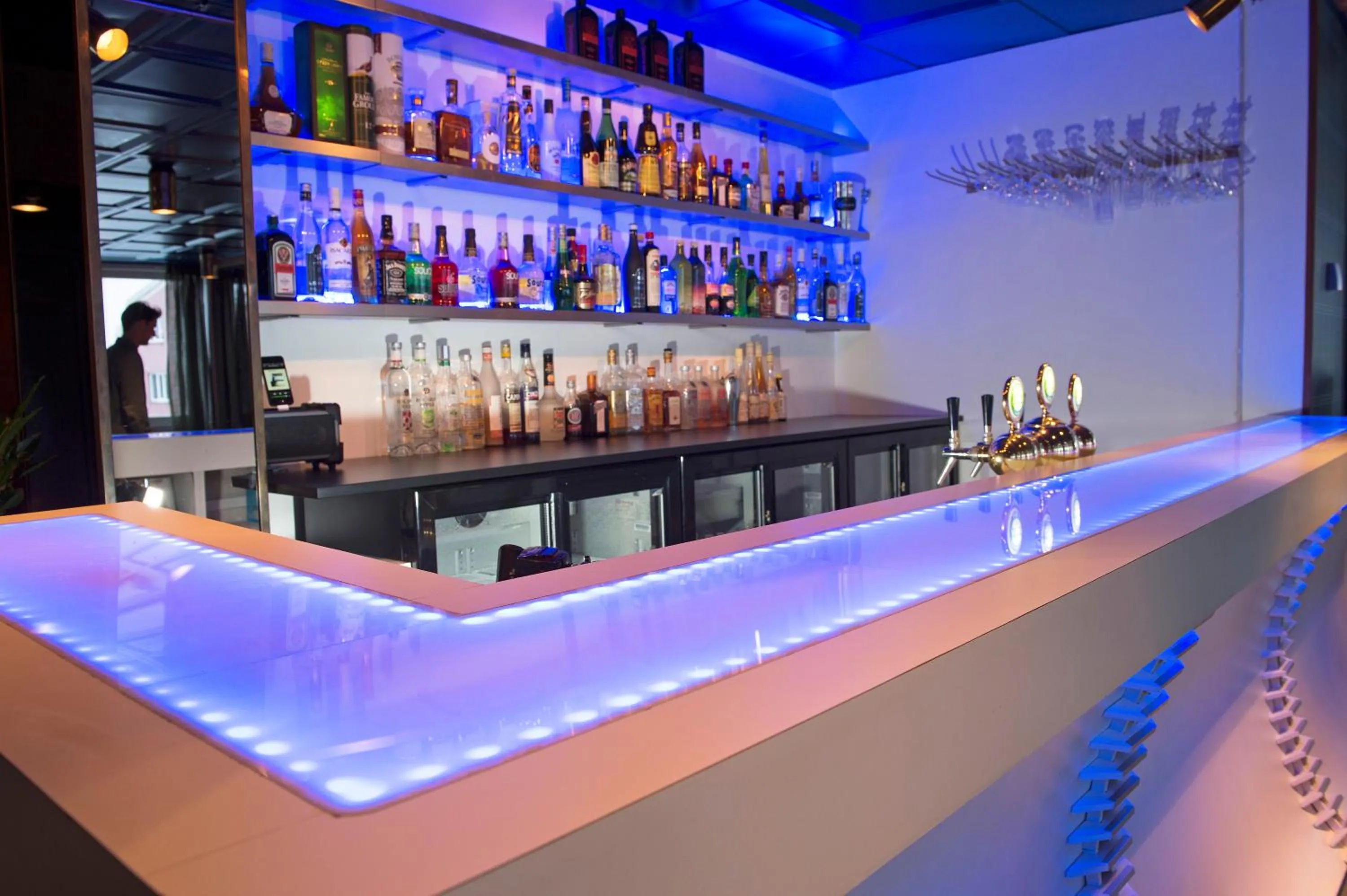 Lounge or bar in Hotell Hulingen