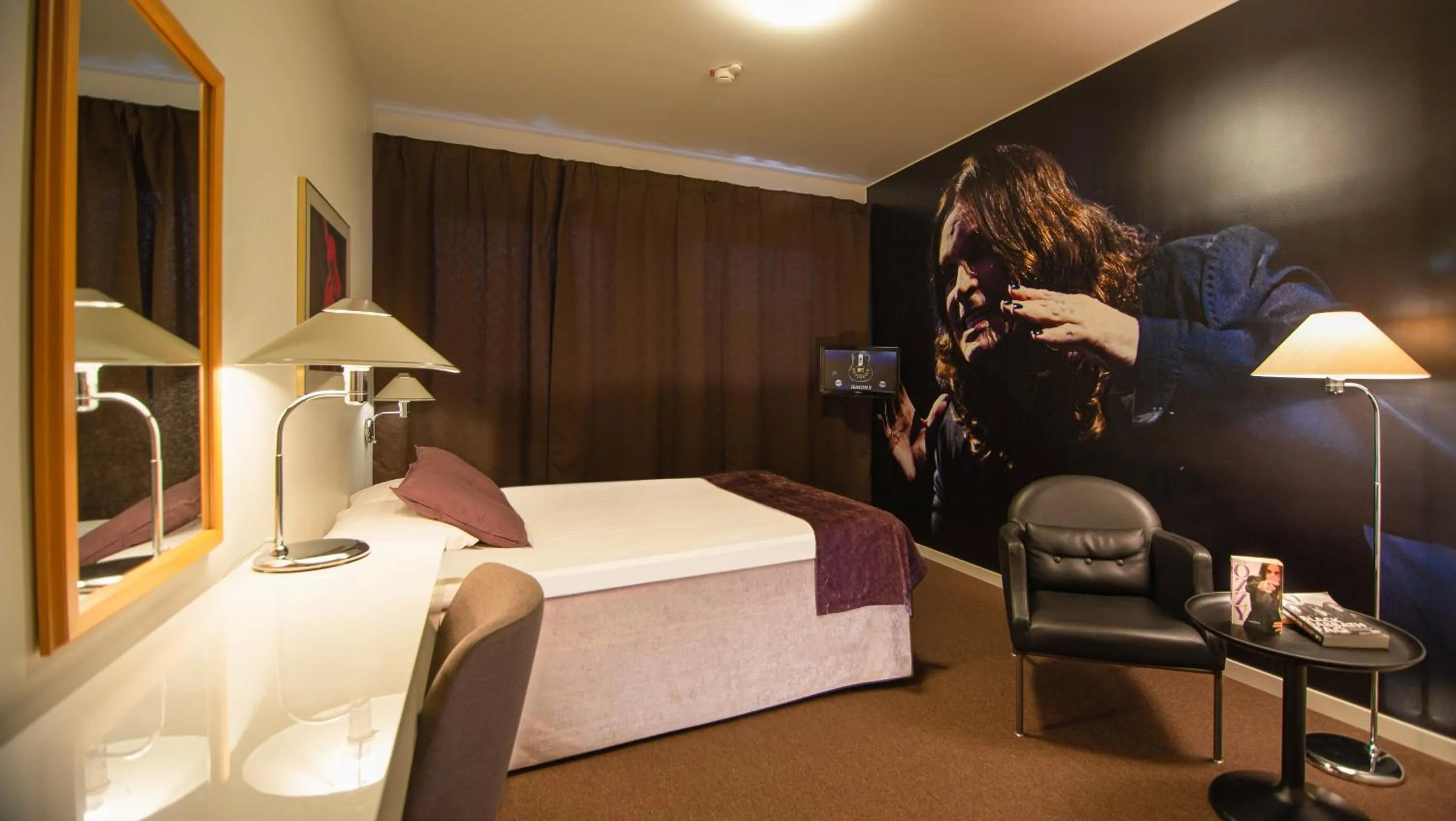 Bed in Hotell Hulingen